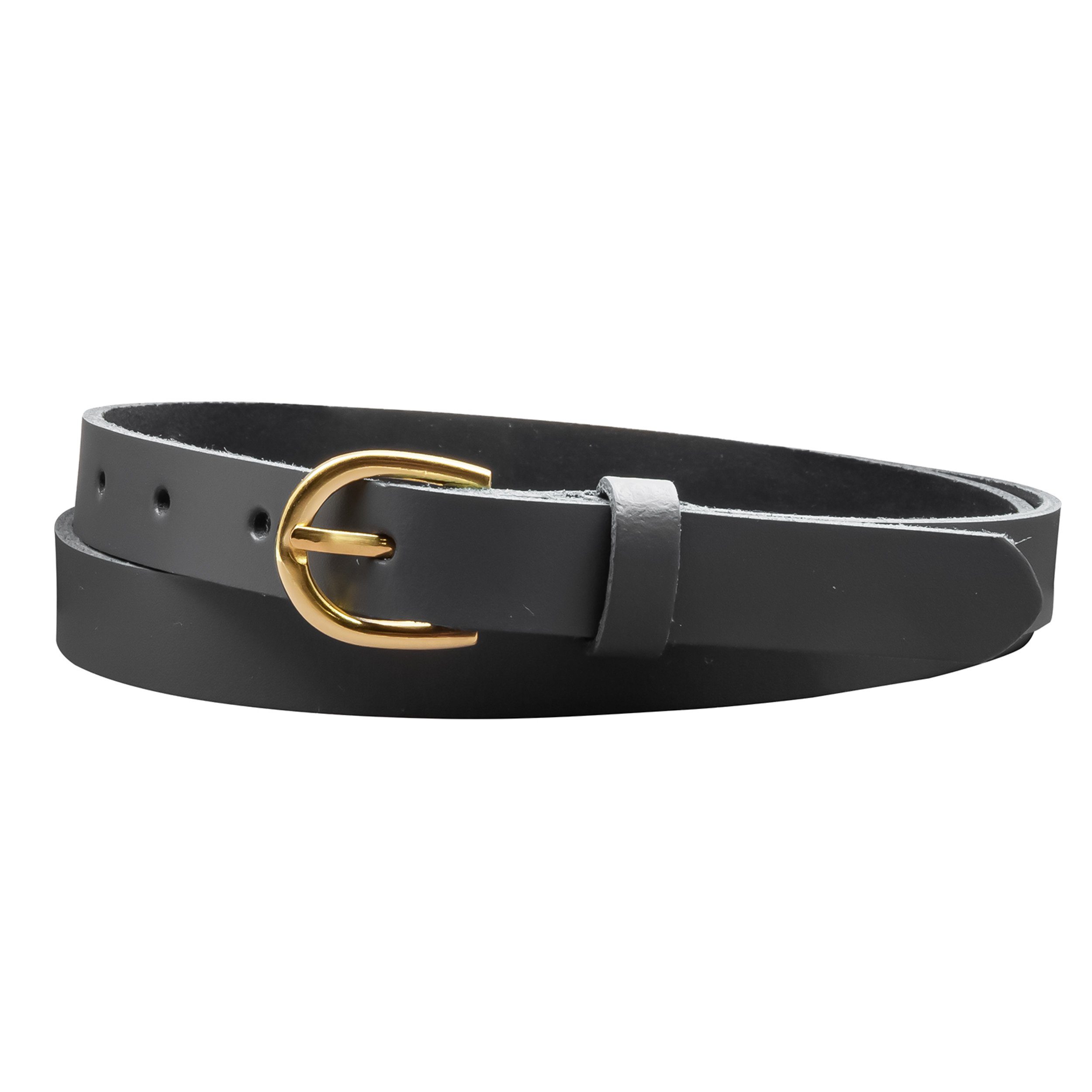 COLOGNEBELT Ledergürtel A10-SL echtes Leder, schmal, Damengürtel