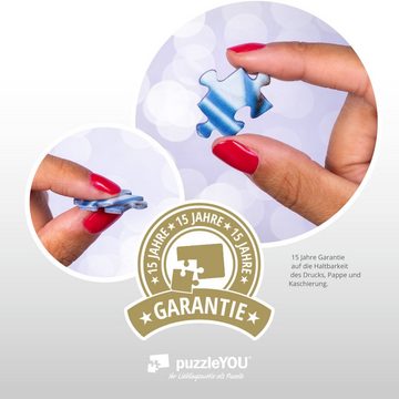 puzzleYOU Puzzle Karbonat-Travertin, Pamukkale, Türkei, 48 Puzzleteile, puzzleYOU-Kollektionen