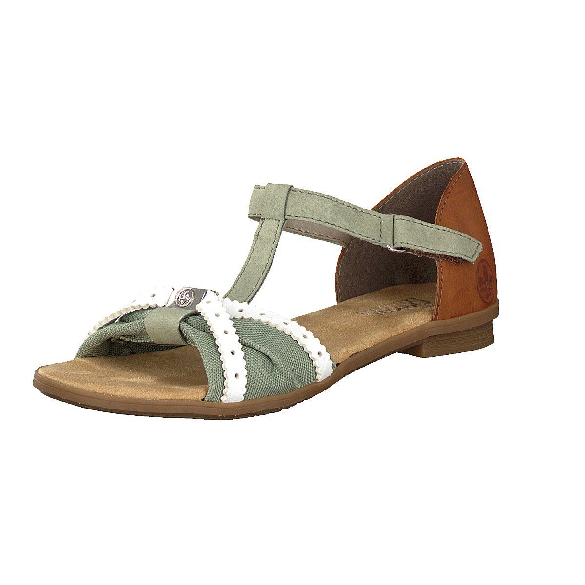 Sandale Damen Rieker Rieker Sandale mint