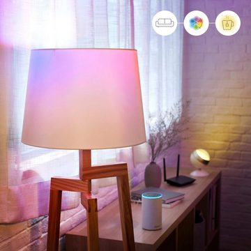 REV LED-Leuchtmittel WiZ, E14, 5,5W, 2.200-6.500K, WLAN, App-Steuerung, Alexa & Google-Assistant