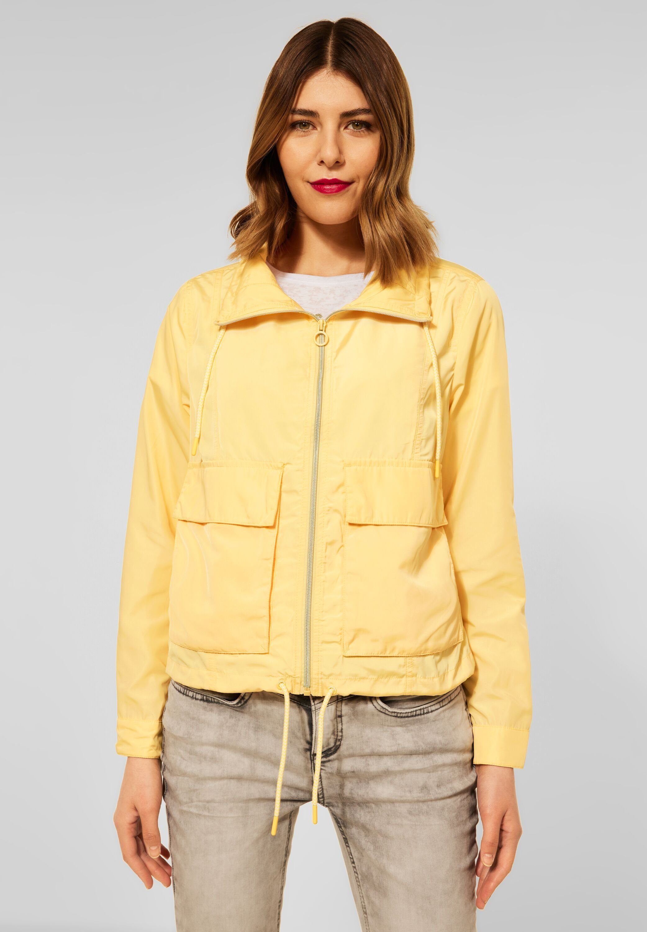 STREET ONE Winterjacke light yellow sunset