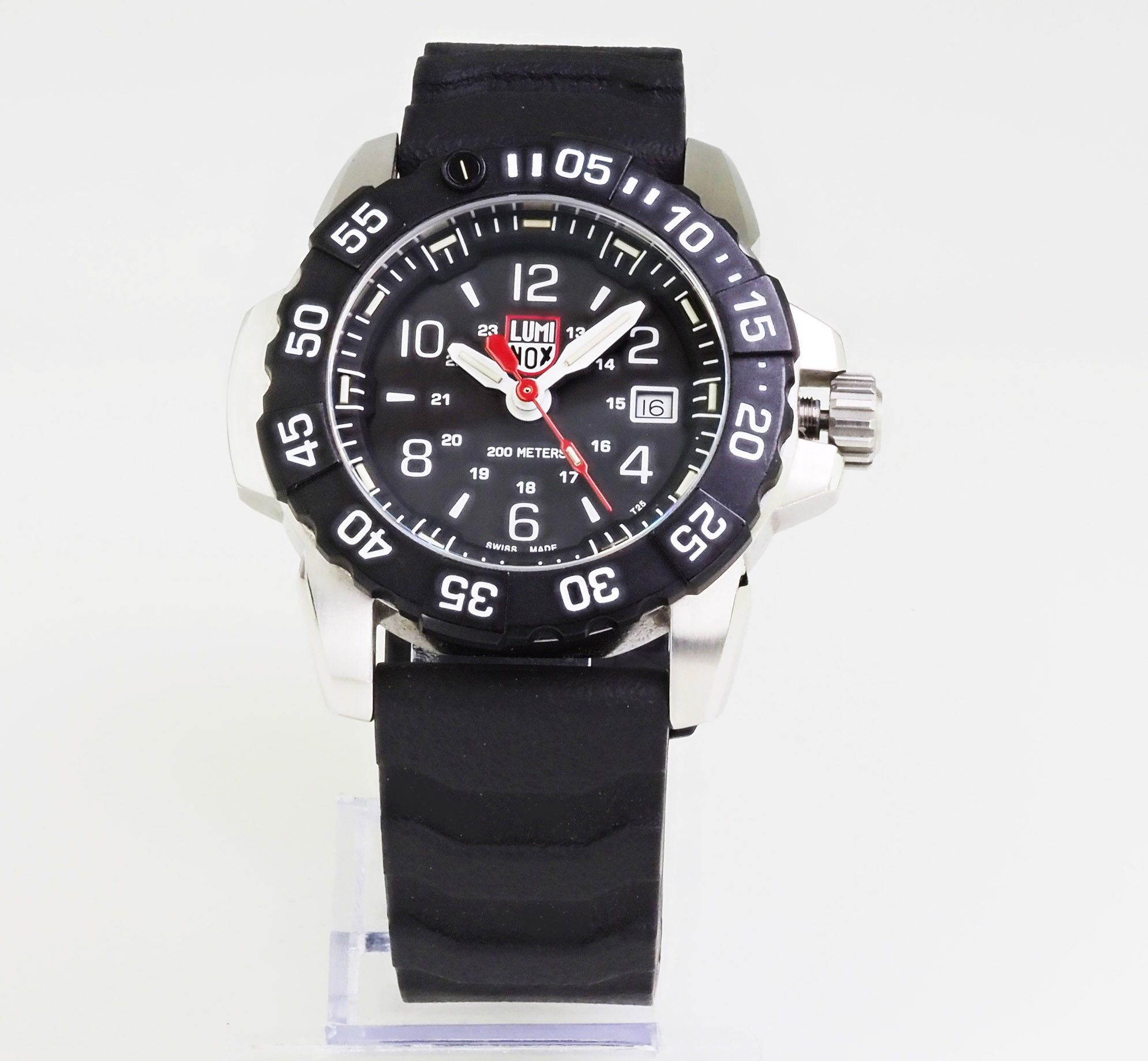 Luminox Taucheruhr Herren Uhr Navy Seal XS.3551.CB 45 mm Neu OVP Navy Seal, Luminox Light Technology: Dauerhaftes Leuchten für bis zu 25 Jahre