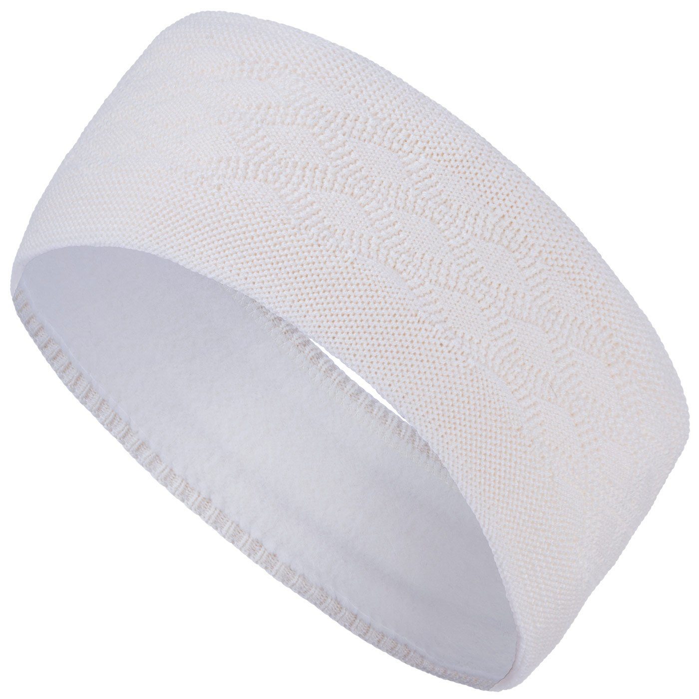 compagno Stirnband (1-St) Damen Stirnband gefüttert Ohrenschützer gestrickt Kopfband Winter