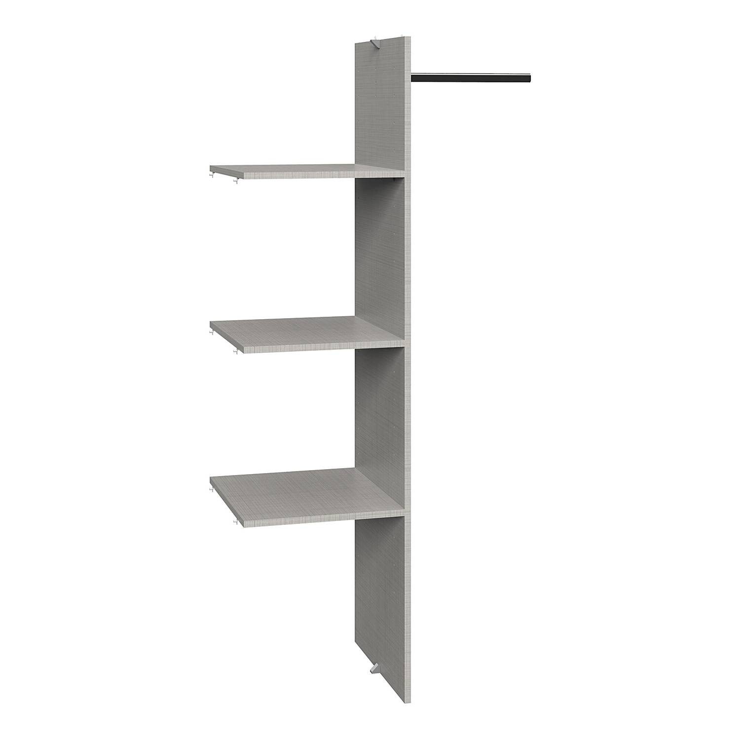 möbel-direkt.de Einlegeboden Wäscheeinteilung für Fach 90 cm (komplett, 1 St., zu Wimex Schränken bis zu einer Höhe von 200cm), zu Wimex Schränken bis zu einer Höhe von 200cm