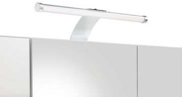Schildmeyer Spiegelschrank Roma Breite 70 cm, 3-türig, LED-Beleuchtung, Schalter-/Steckdosenbox