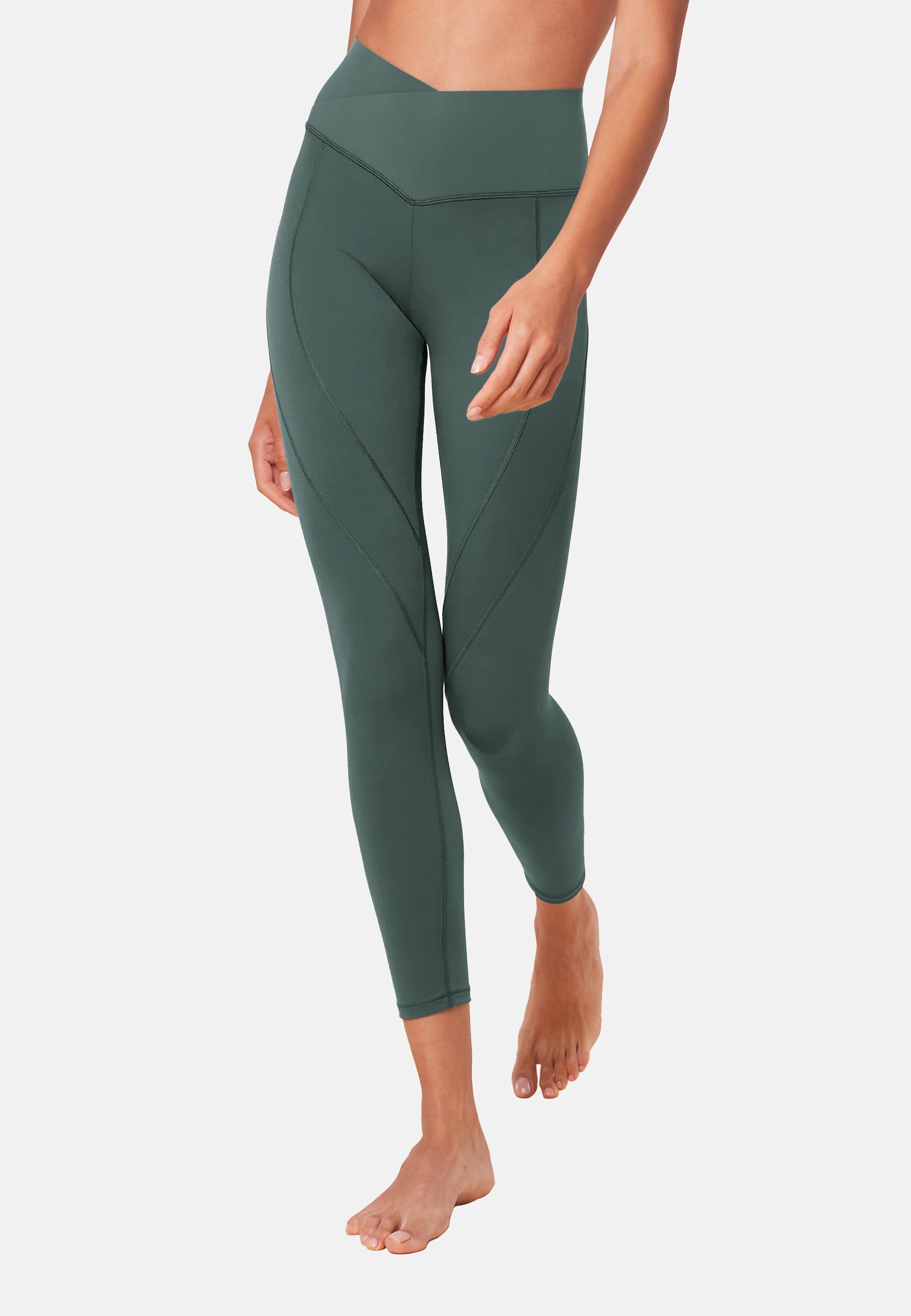 RTW Schnelltrocknend Triumph Smoke triaction - by Sporthose Schnelltrocknendes Material - Cardio (1-tlg) Leggings Green