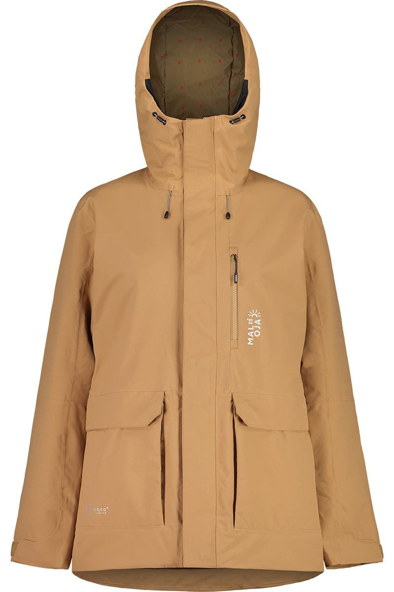 Maloja Winterjacke SelunM (wasserdicht, Primaloft®-Bio-Isolierung) braun Damen