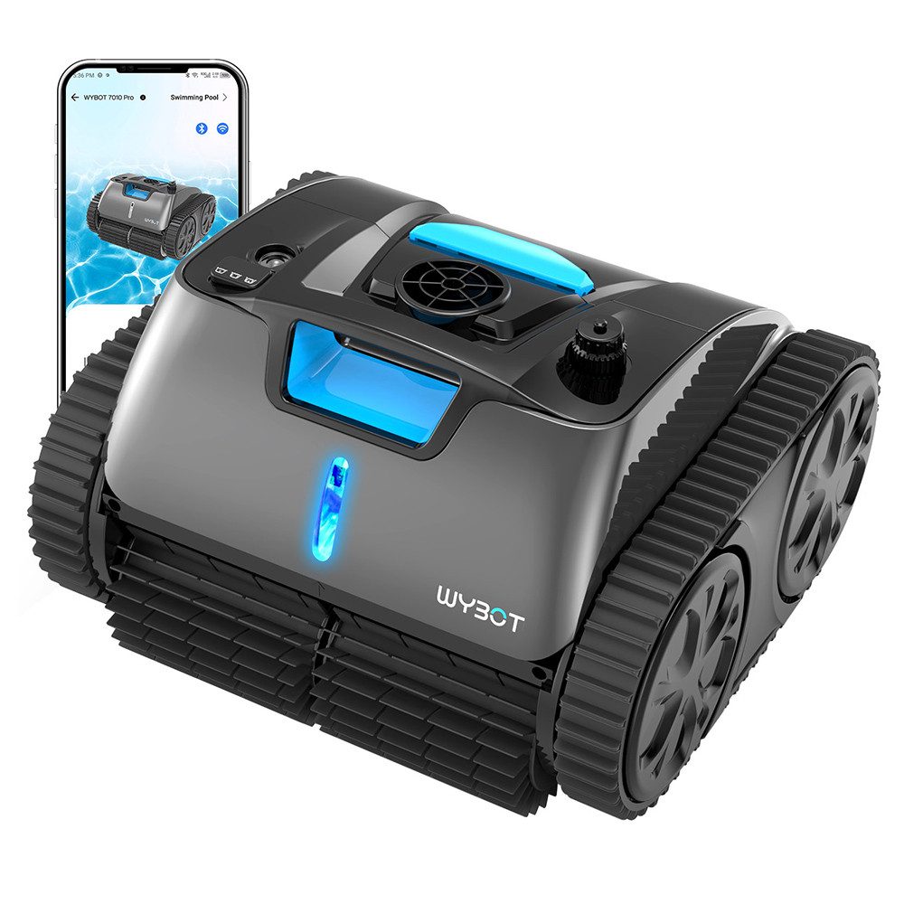 Poolroboter C1 MAX Kabelloser Pool-Saugroboter mit APP, 3 Reinigungsmodi