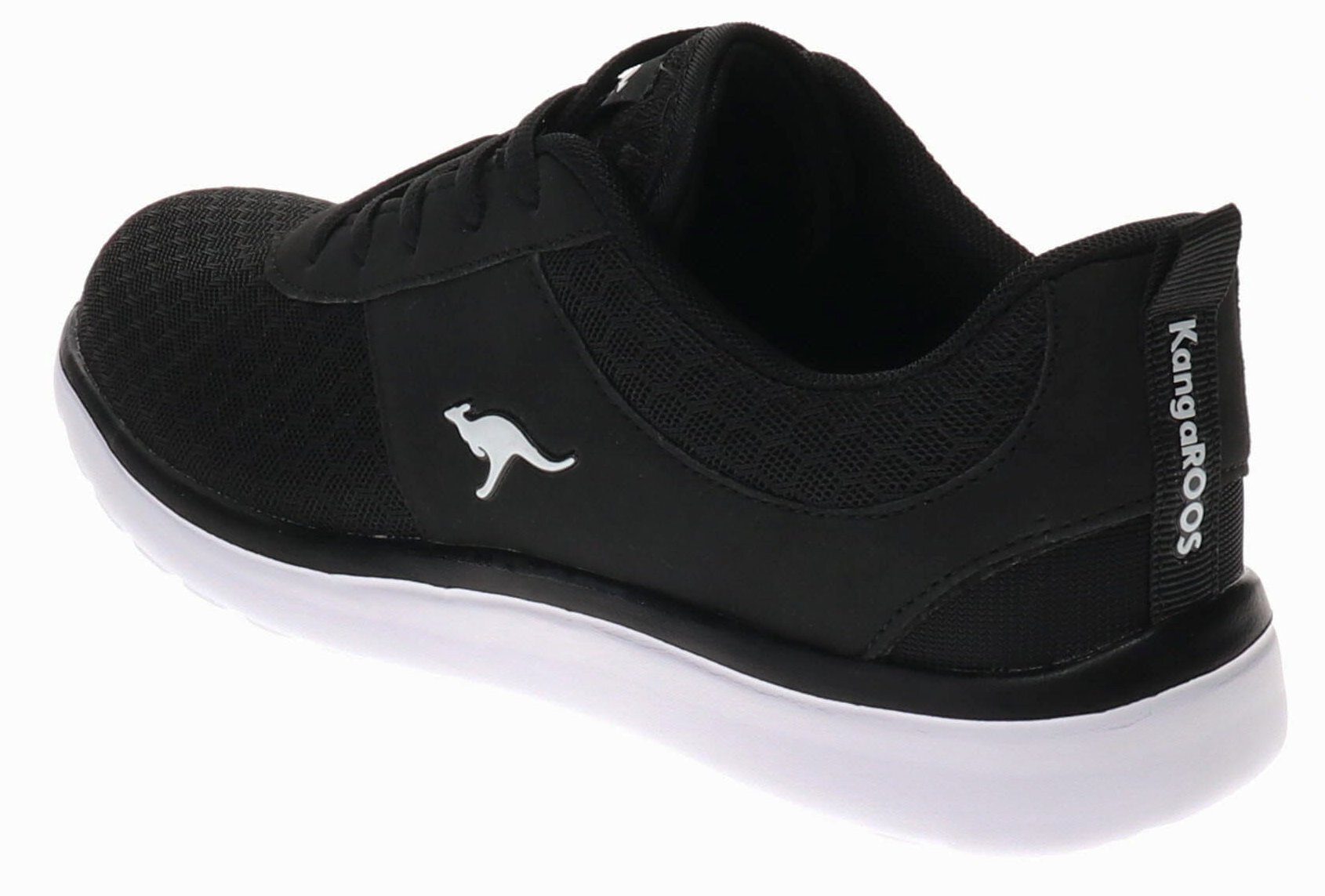 jet 5001 KangaROOS Sneaker black Bumpy
