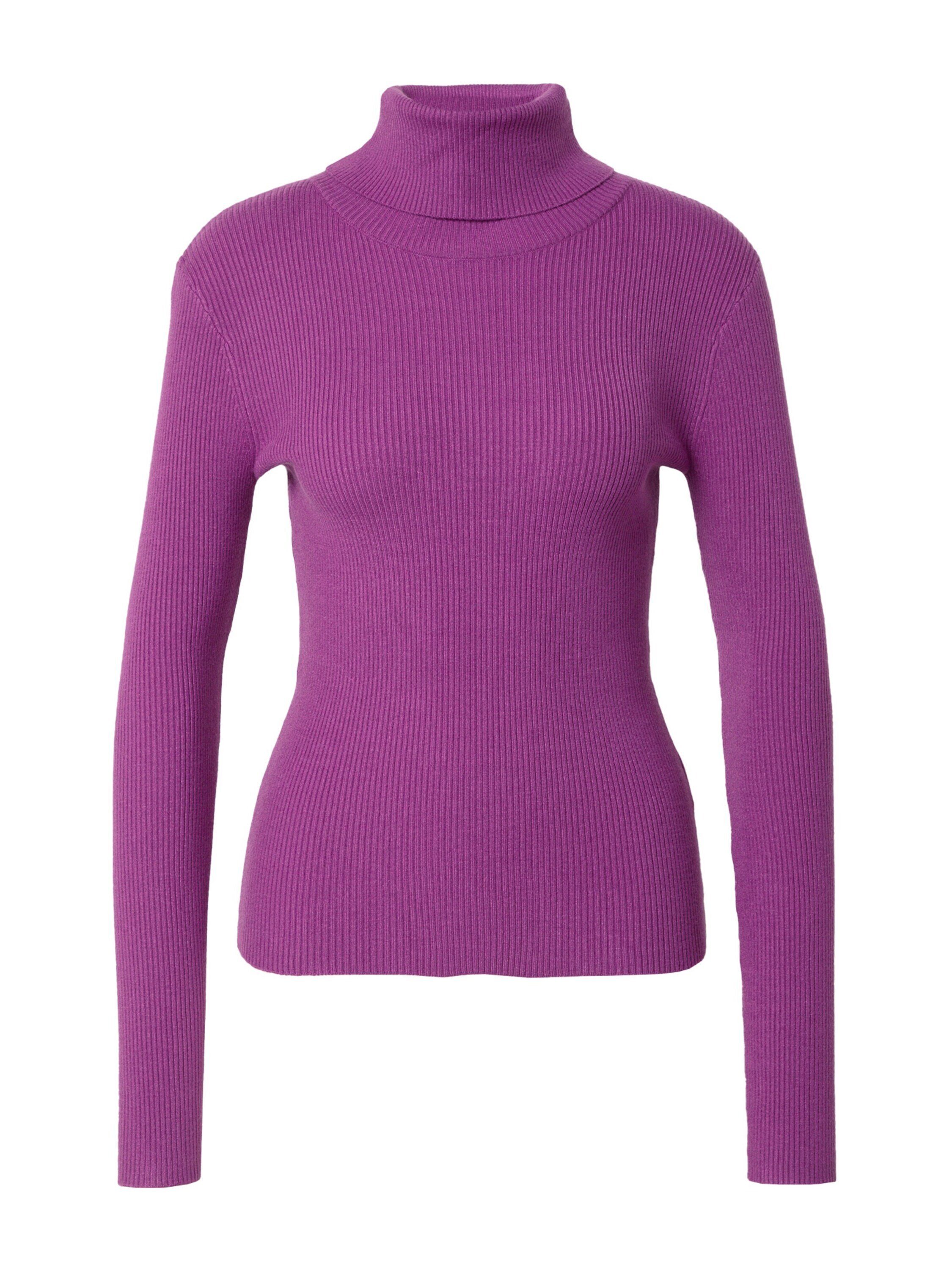 Esprit Strickpullover (1-tlg) Plain/ohne Details violet