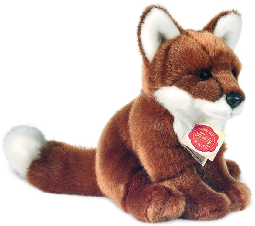 Teddy Hermann® Kuscheltier Fuchs sitzend rotbraun, günstig online kaufen