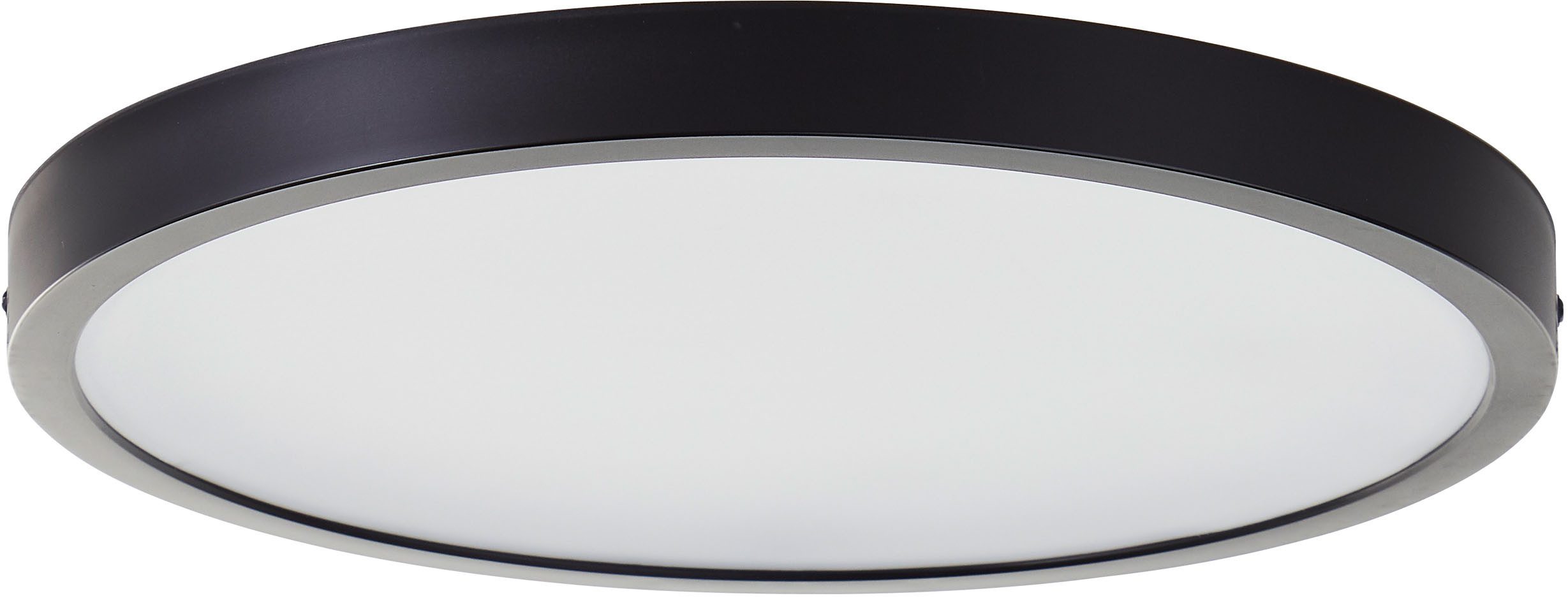 Brilliant LED Deckenleuchte Navara, LED fest integriert, Neutralweiß, Ø 37,5cm, Höhe 3 cm, 2900 lm, 4000 K, IP44
