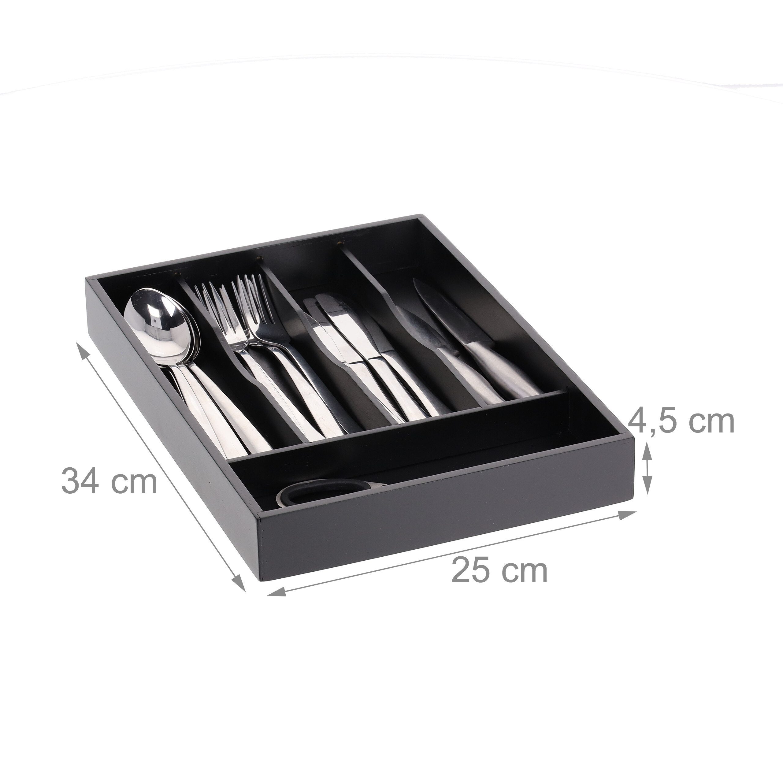 relaxdays Besteckkasten 5 Fäch günstig online kaufen