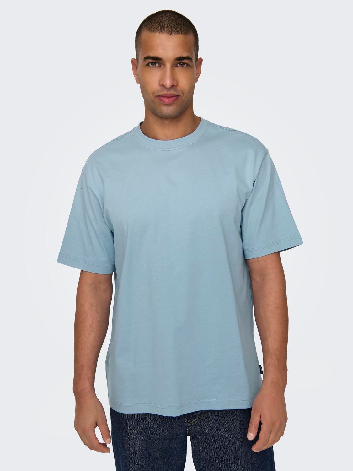 ONLY & SONS Rundhalsshirt ONSFRED RLX günstig online kaufen