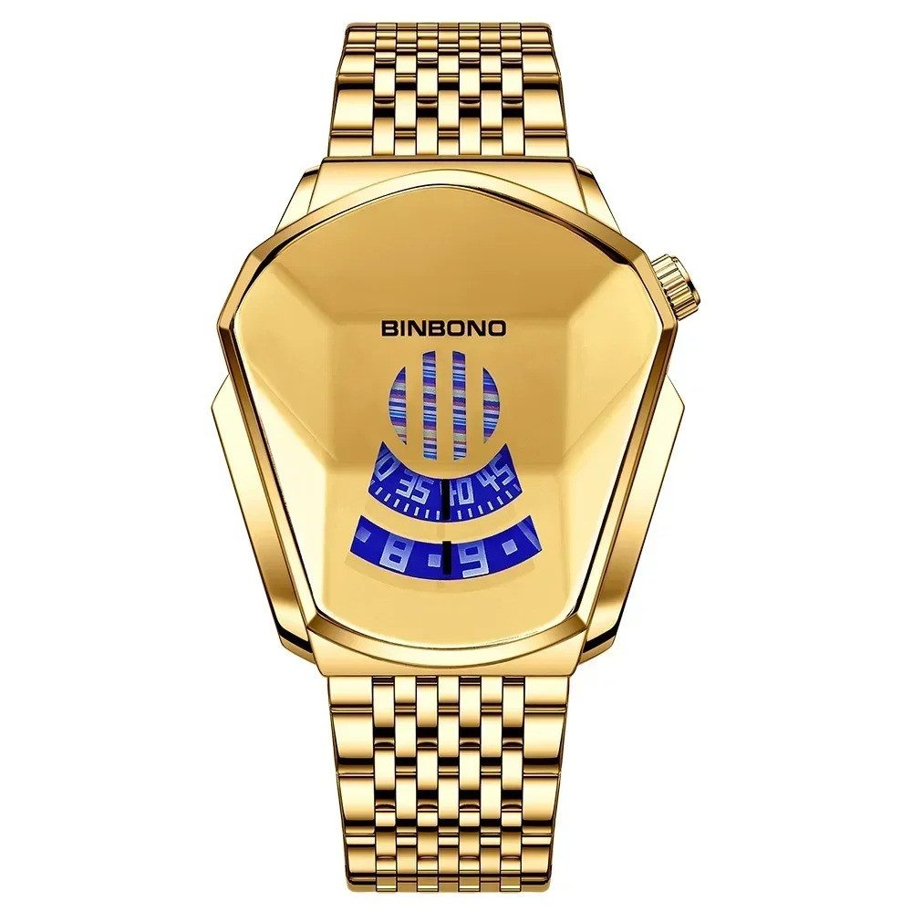 Athlix Quarzuhr Armbanduhr Herren Edelstahl Herrenuhr Analog Wasserdicht Uhr, Wasserdicht bis 3 BAR, Präzises Quarz-Uhrwerk