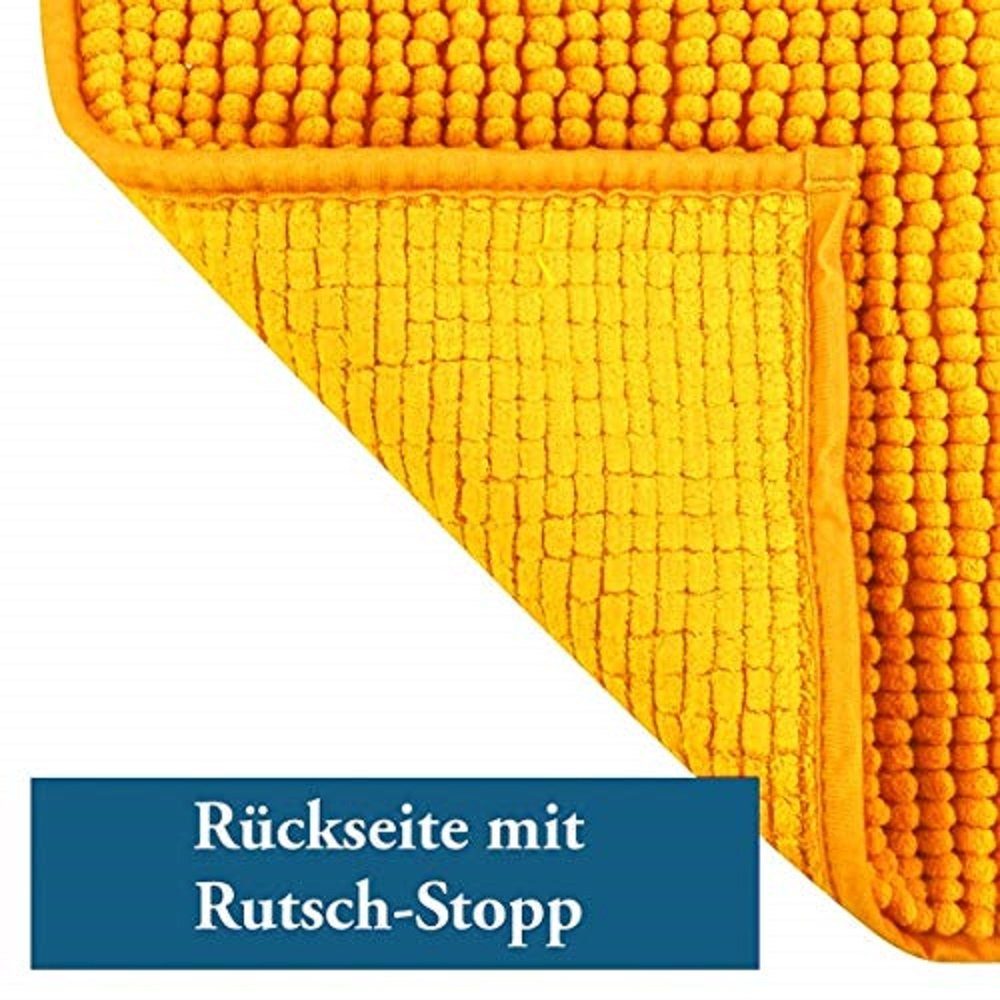 MSV Badematte CHENILLE, Höhe 12 mm, günstig online kaufen