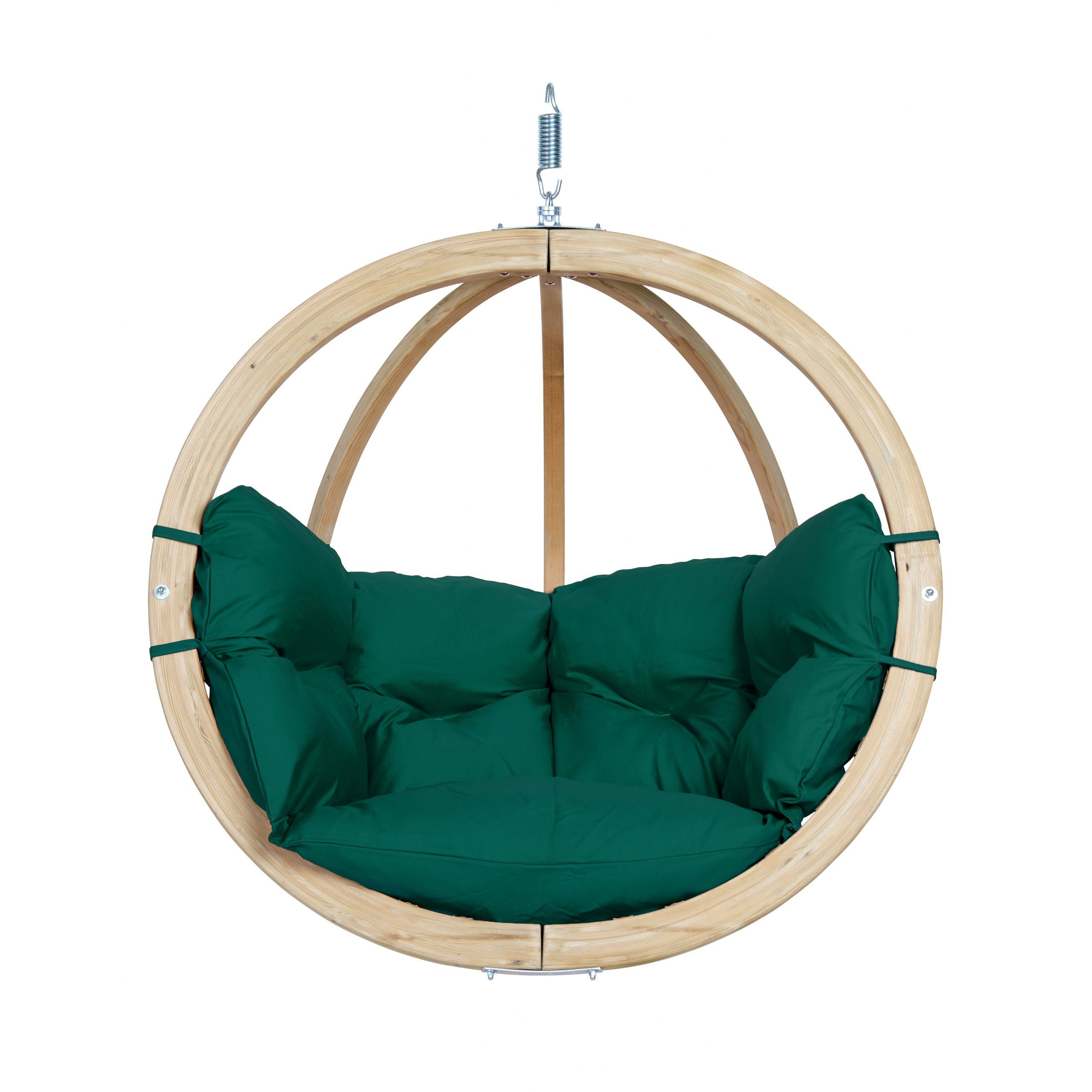 Amazonas Hängematte AMAZONAS Hängesessel Globo Chair Verde inkl. Sitzkissen und