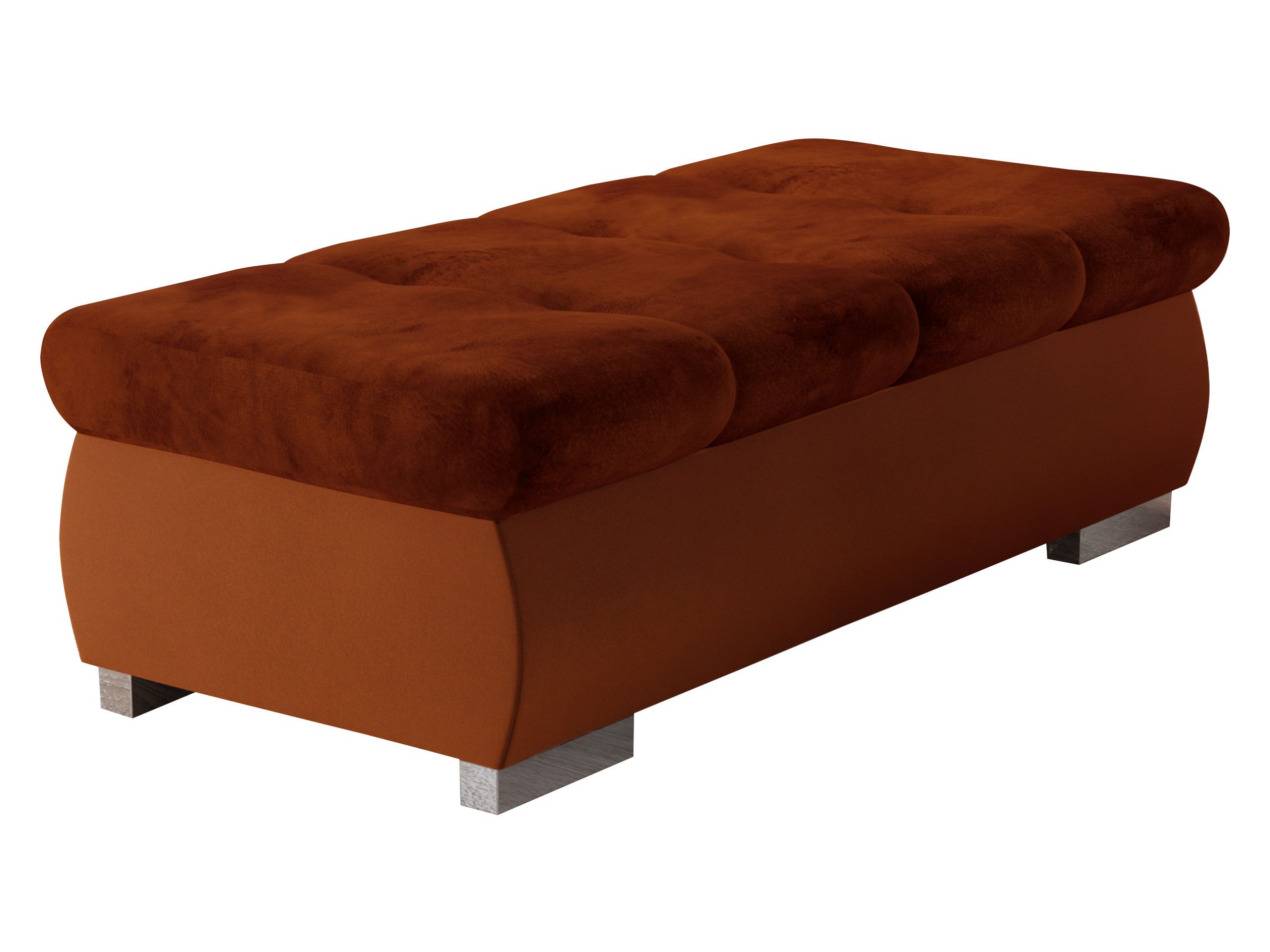 MIRJAN24 Polsterhocker Orkan Groß, Holzkonstruktion, 120x60x39 günstig online kaufen
