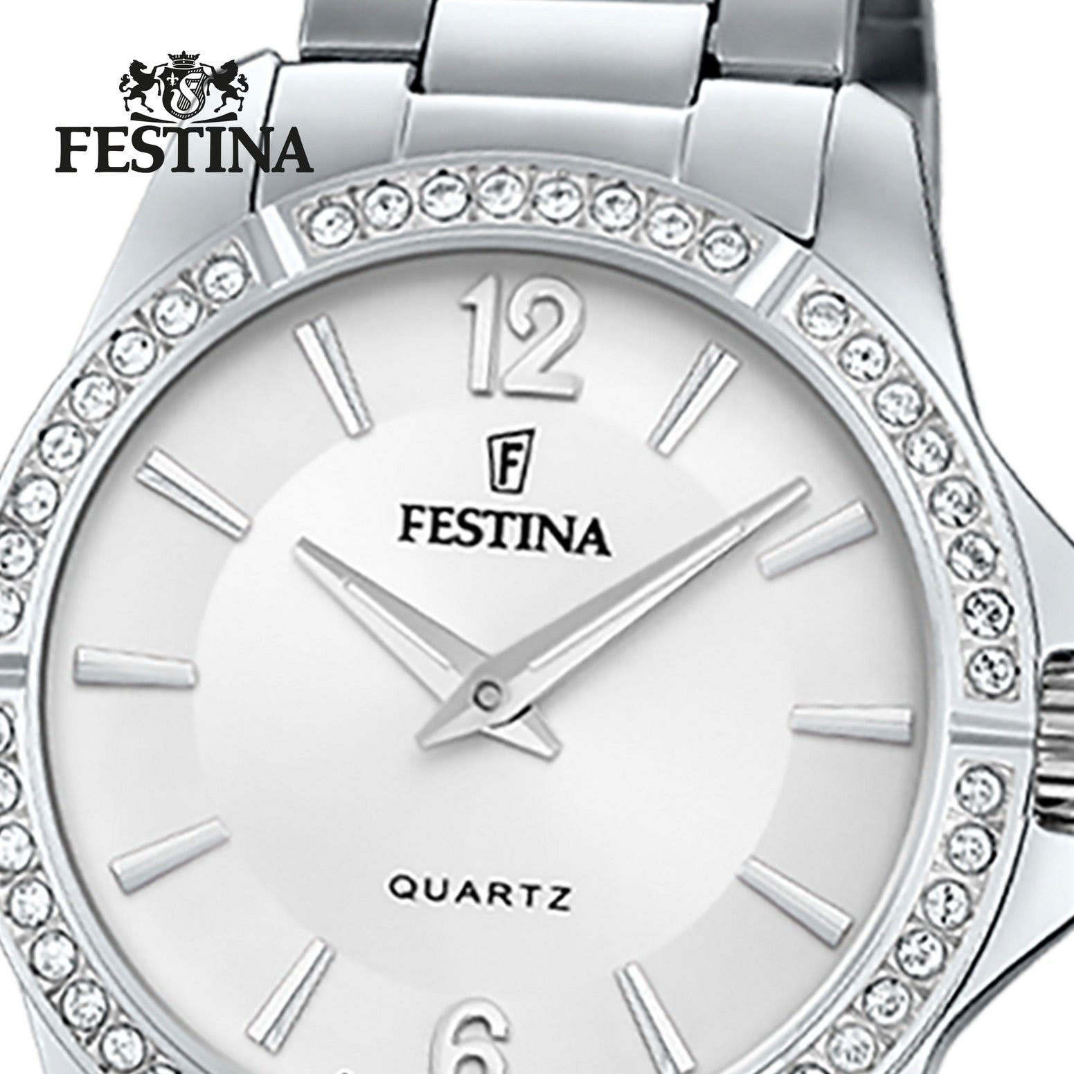 Festina Quarzuhr Festina Damenuhr Mademoiselle, (Analoguhr), günstig online kaufen