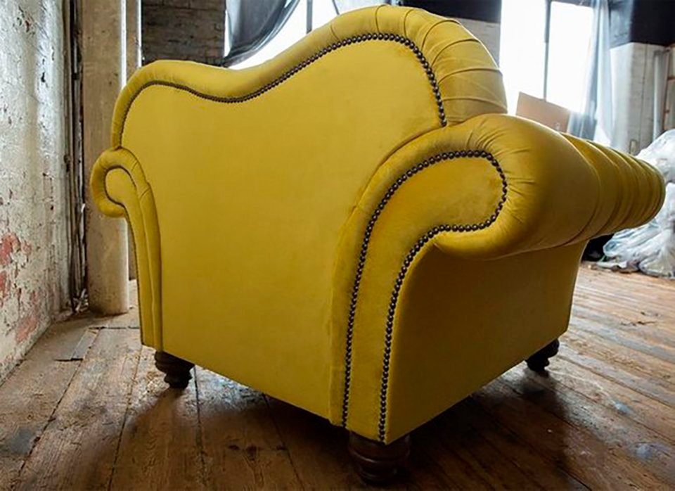 Sessel Sitzer JVmoebel 1 Design Chesterfield Chesterfield-Sessel,