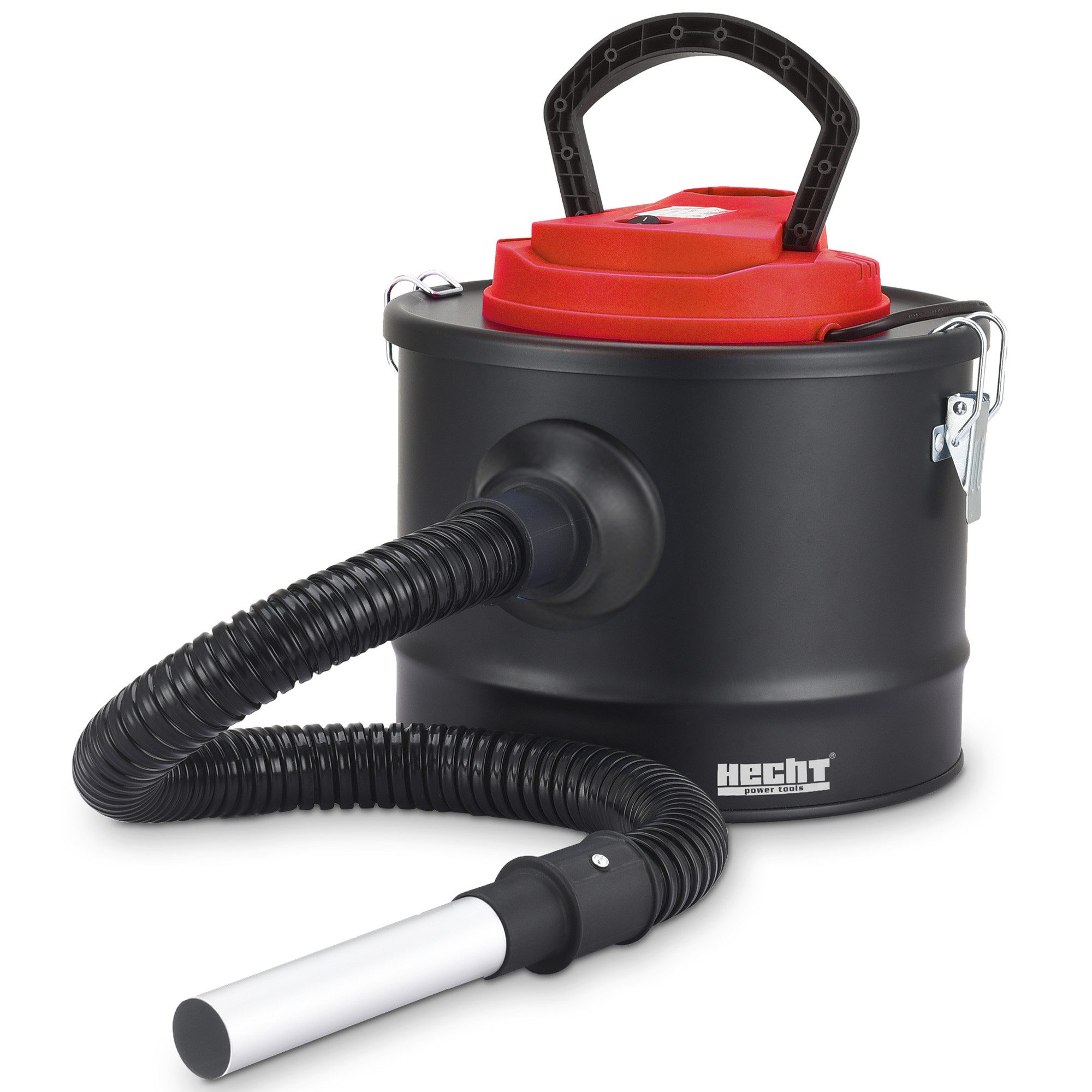 Hecht Aschesauger 12E Kaminsauger Ofensauger für Kamin Ofen Grill, 800 W, Behälter, Ruß- & Feinstaubsauger, 18 kPa