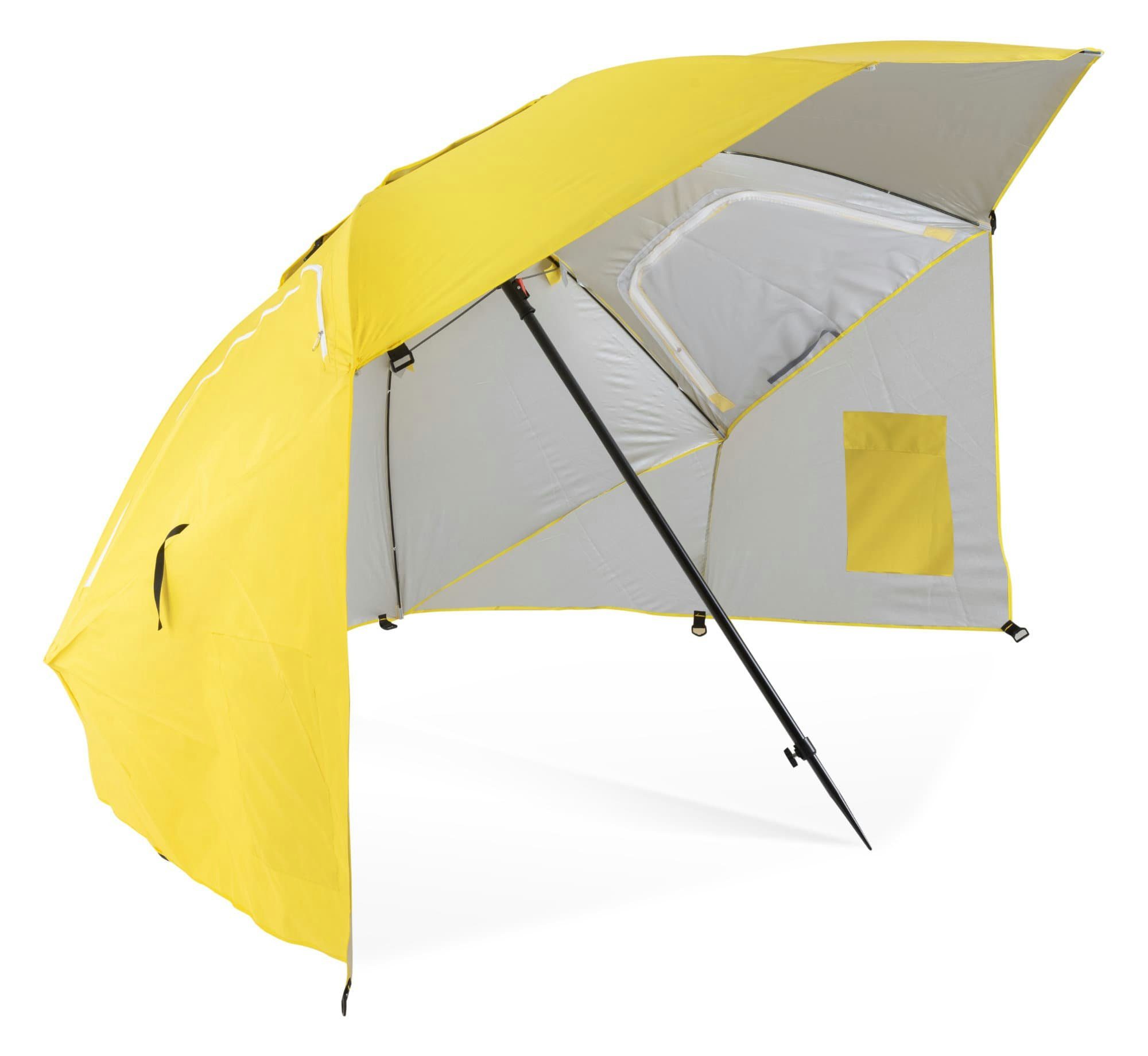 Strandmuschel UM-210 Shady Sonnenschirm mit Ständer - Sonnenschutz UV-Schutzschicht