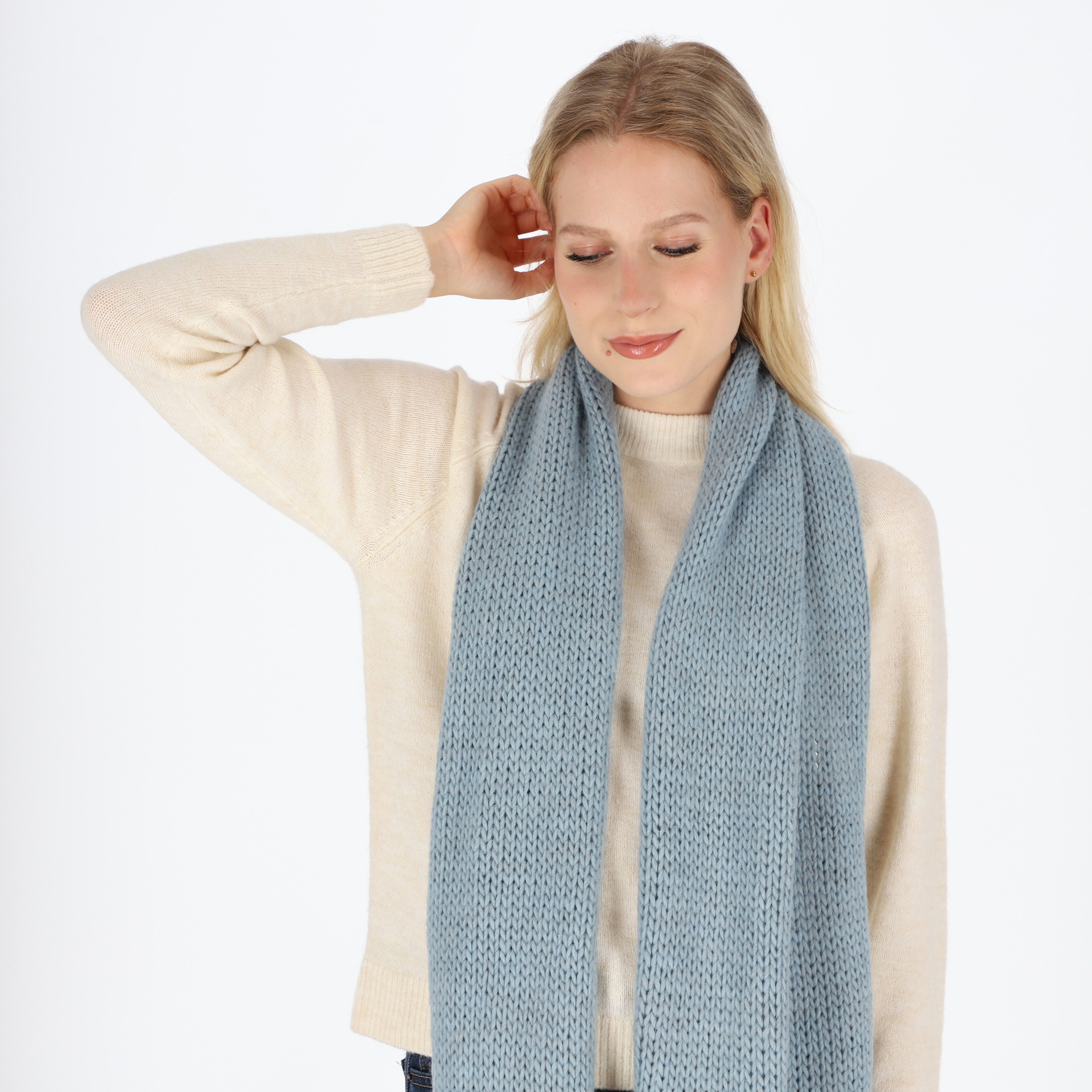 halsüberkopf Accessoires Strickschal Strickschal, Made in günstig online kaufen