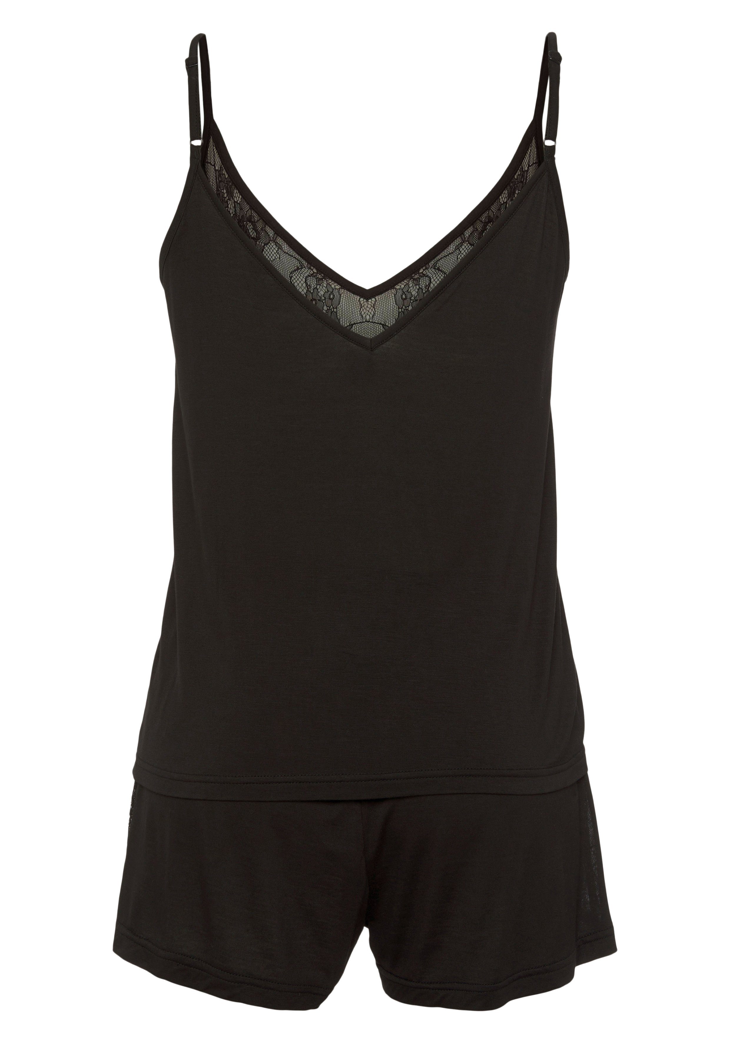 Vivance Dreams by Lascana Shorty mit schönen Spitzendetails