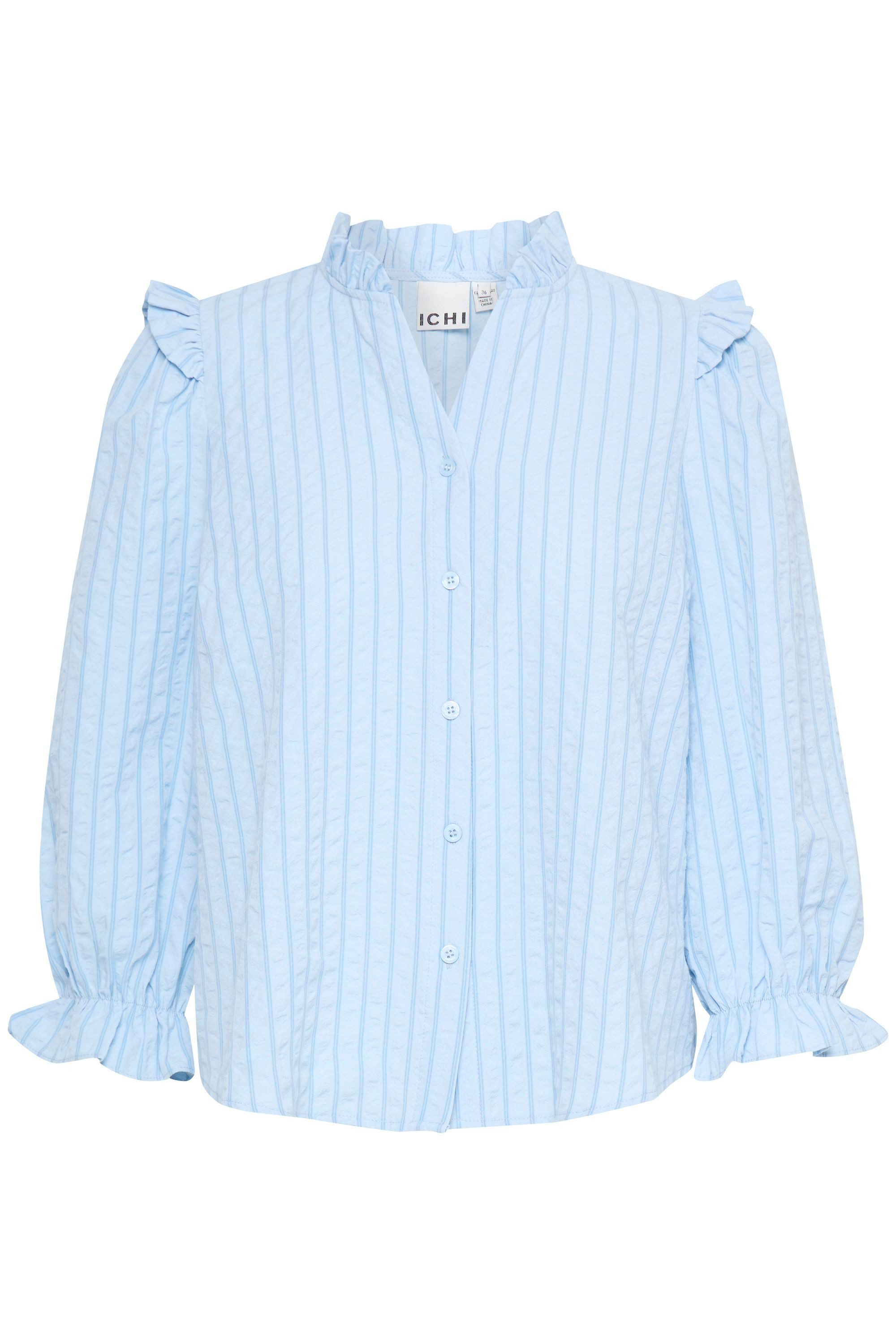 Ichi Kurzarmbluse Shirtbluse