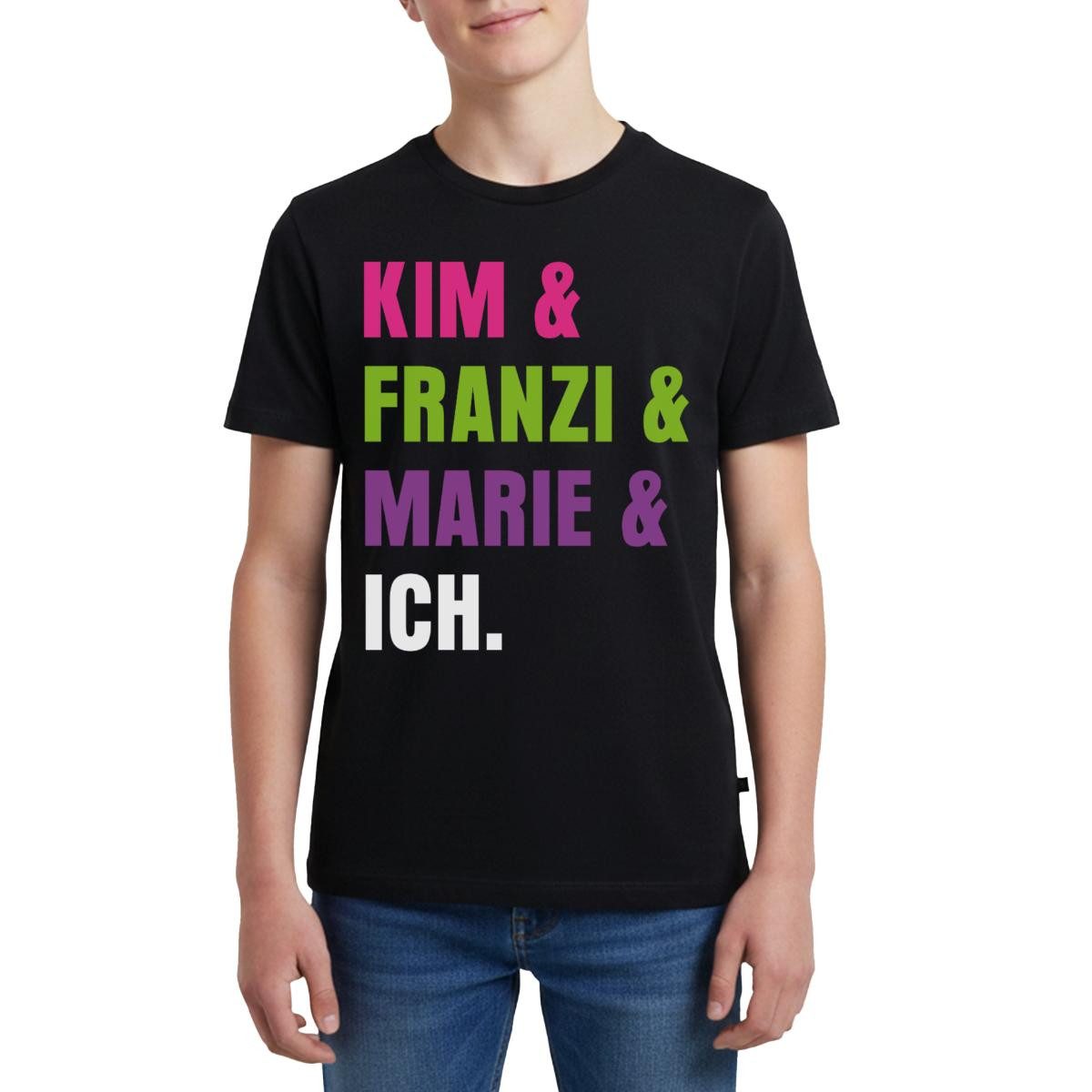 T-Shirt Die Drei Ausrufezeichen Kim & Franzi & Marie & Ich Teenager Premium T-