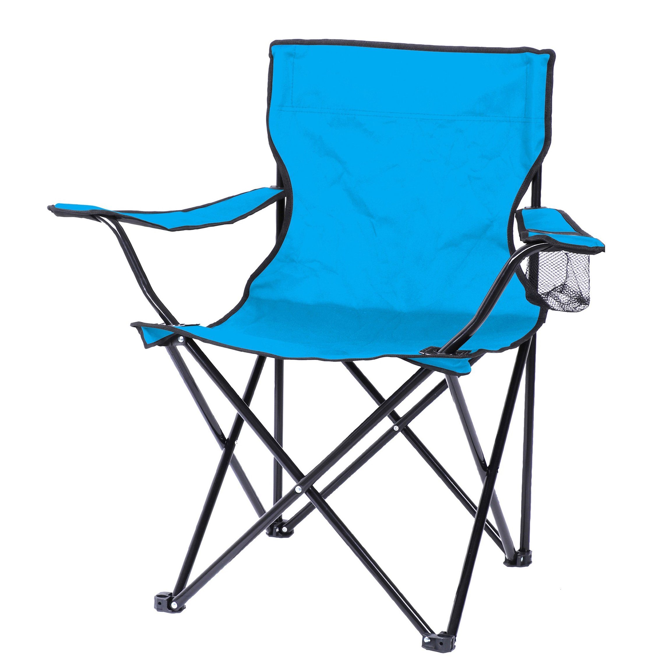 Campingstuhl Falt-Armlehnstuhl Camping-Stuhl mit Armlehne