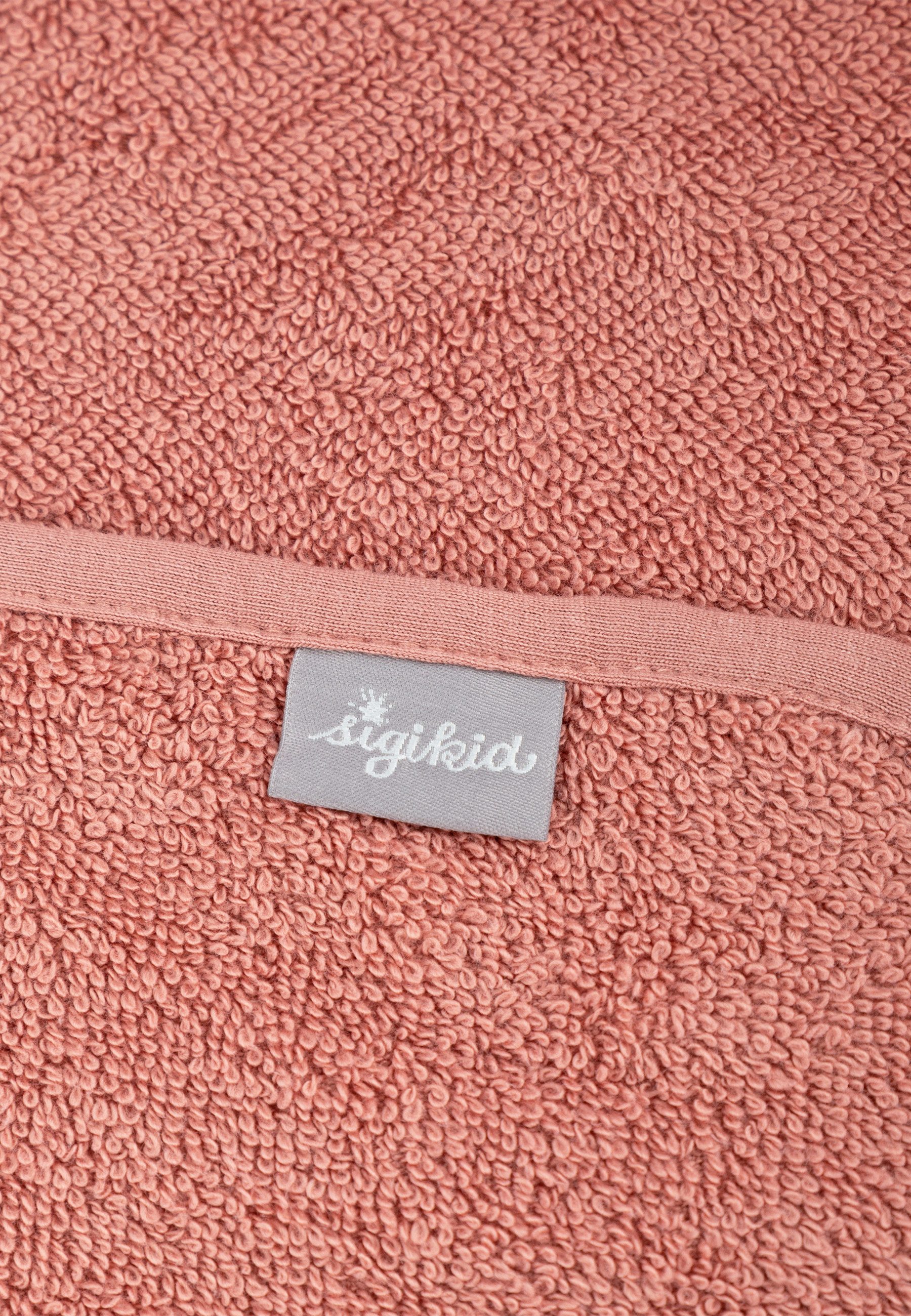 Sigikid Kapuzenhandtuch mit Tiermotiv für Babys und Kinder Unisex, 100 % Baumwollfrottee (Kapuzen-Badetuch, 1-St)