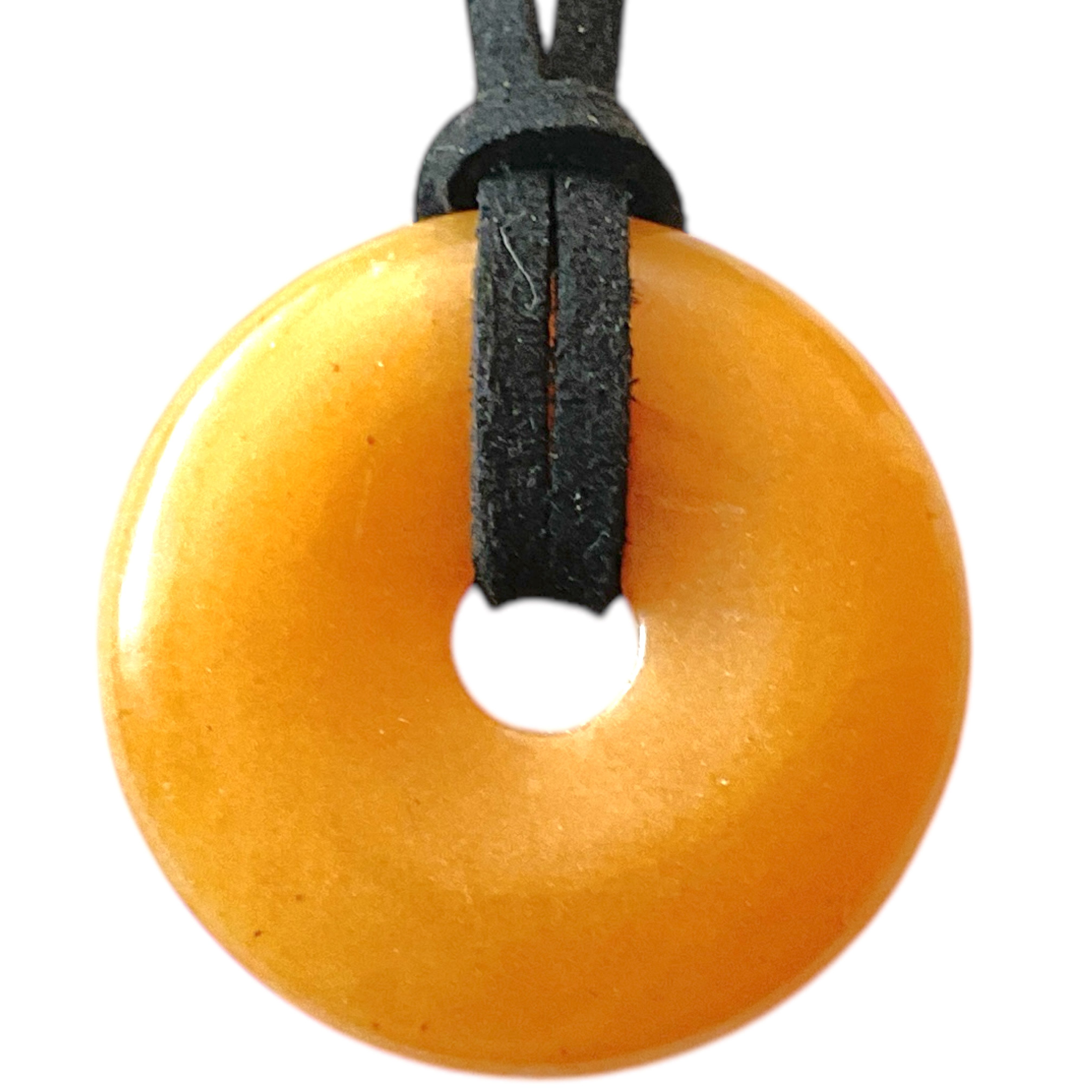 Steinfixx® Lange Kette echter Edelsteindonut 30 günstig online kaufen