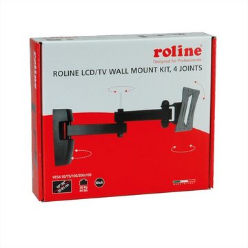ROLINE LCD/TV-Wandhalterung, 4 Drehpunkte Monitor-Halterung, (10-32 Zoll, bis 20 kg)
