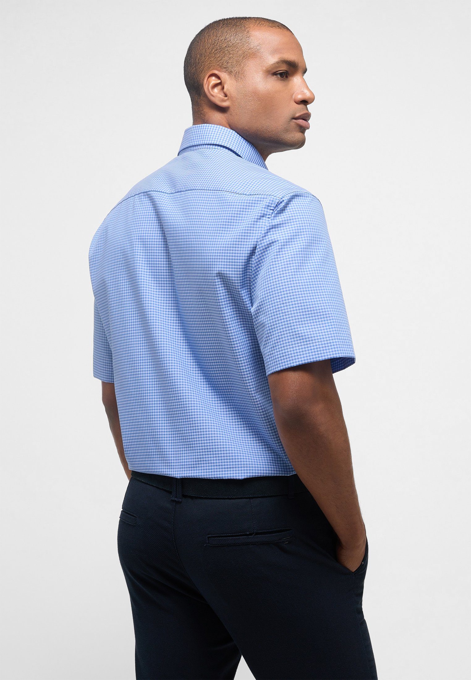Eterna Kurzarmhemd COMFORT FIT günstig online kaufen