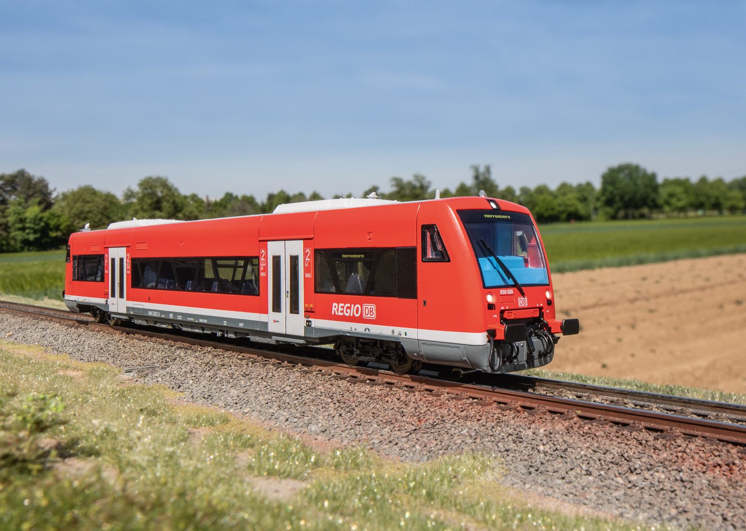 Märklin Personenwagen Dieseltriebwagen Regio Shuttle RS1, Baureihe 650 - 36965, Spur H0, mit Sound und Beleuchtung; Made in Europe