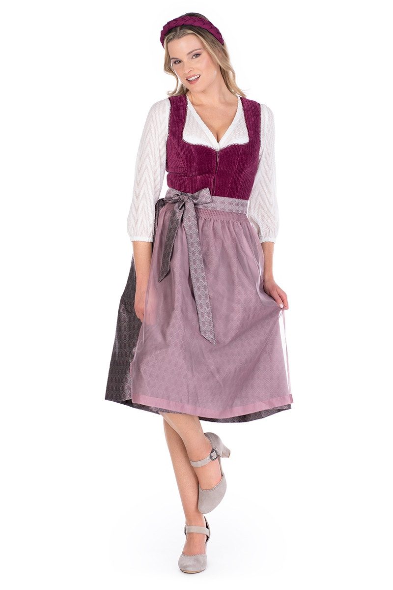 Madame Marie Dirndlbluse Dirndlbluse - SOLINDRA - offwhite, taupe