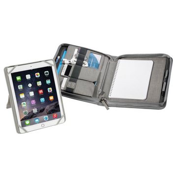 Hama Tablet-Hülle 3in1 Tablet-Organizer A5 Tasche Hülle, Business Case mit Tablet-Hülle, A5 Dokumentenfach, Fach für Schreibblock, diverse Zubehör-Fächer, passend für 9,7" 10" 10,1" 10,2" Tablet PC / iPad