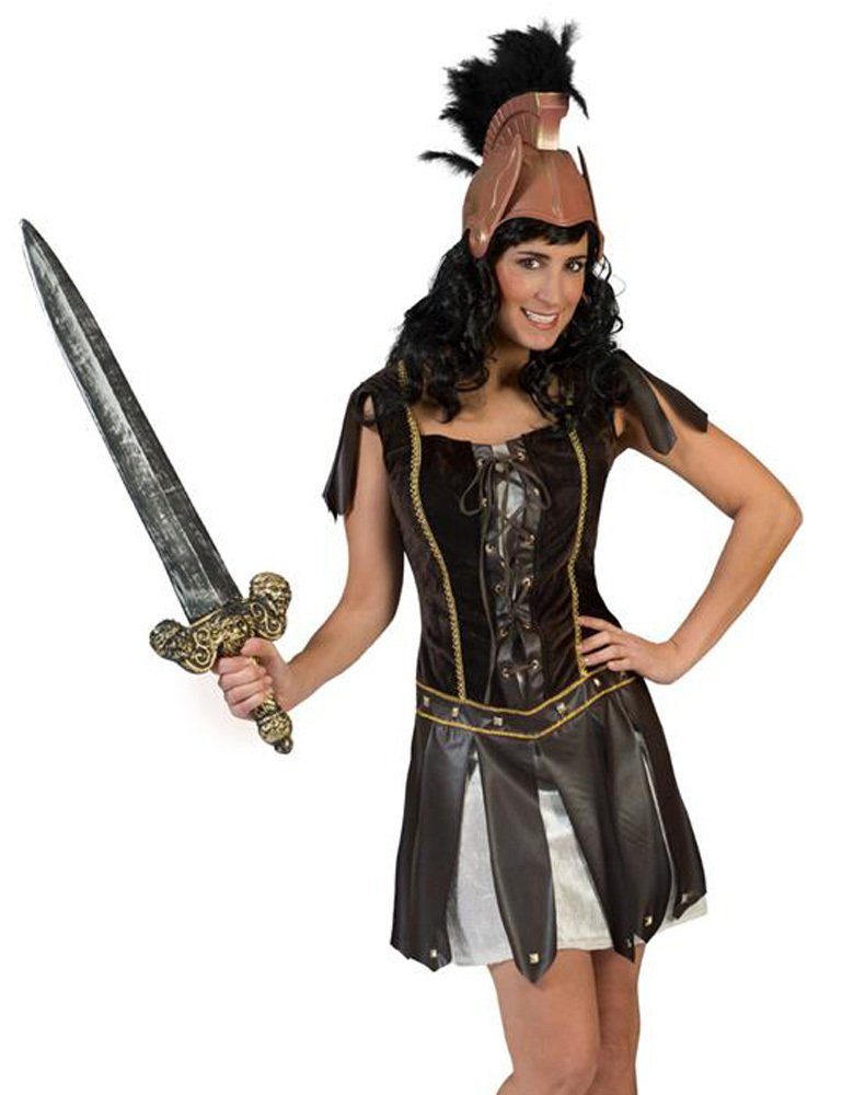 Funny Fashion Kostüm Römische Gladiatorin Crixia Kostüm für Damen