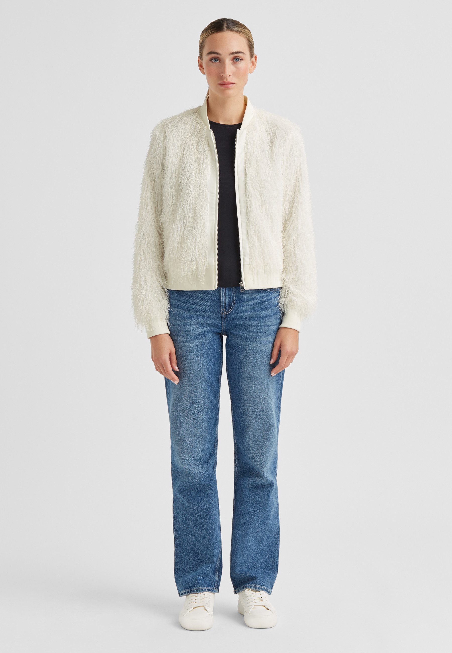 Milestone Blouson MSBlossom Damen Übergangsjacke Jacke klassisch normale Passform