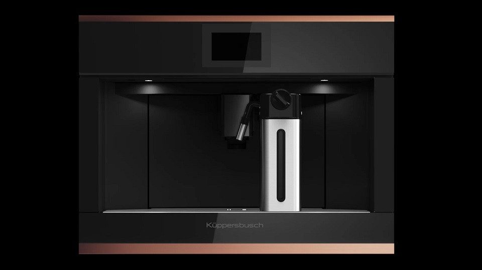 Küppersbusch Einbau-Kaffeevollautomat, Entkalkungsprogramm, 16 Programme, Standby-Modus