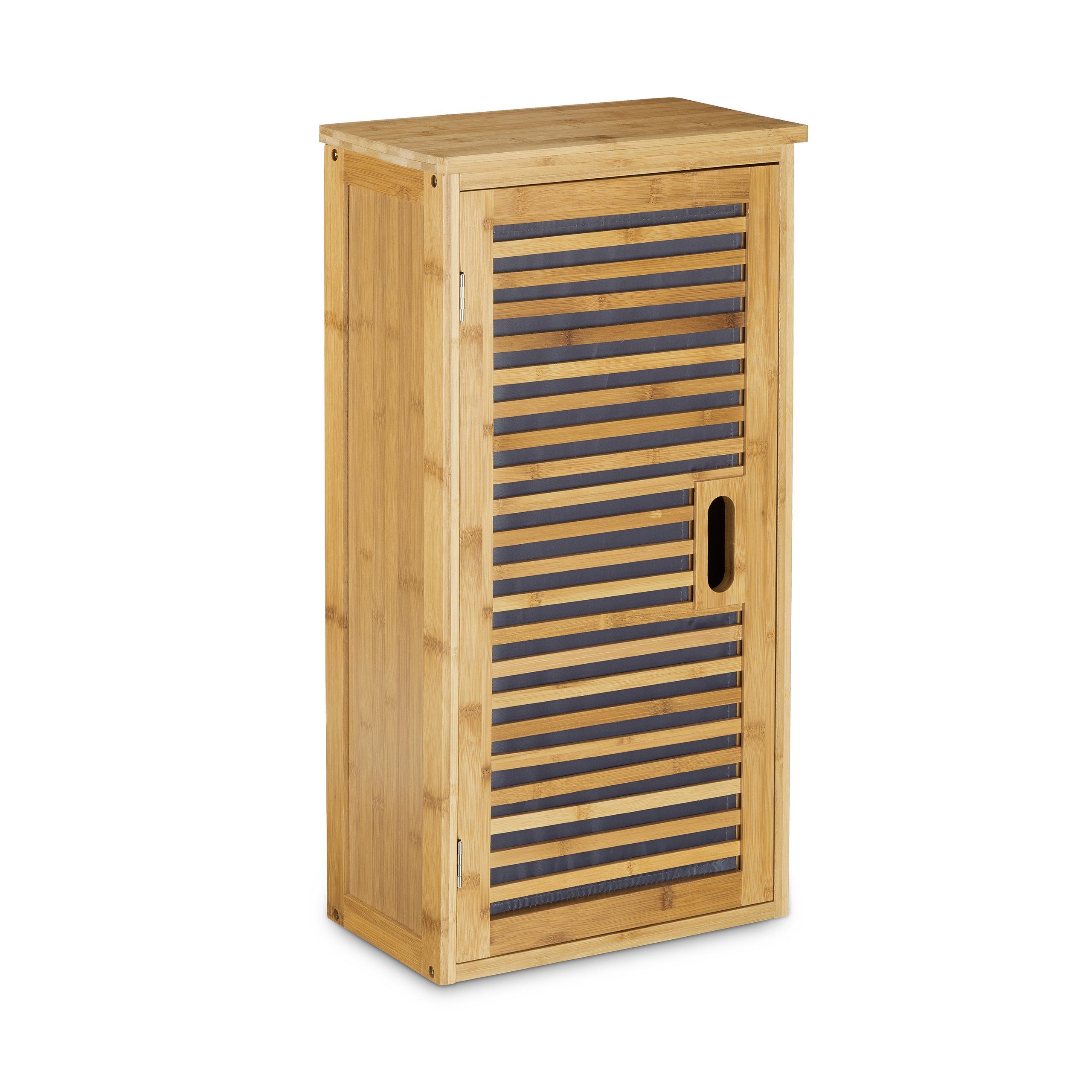 relaxdays Hängeschrank Badezimmer Hängeschrank Bambus 2 günstig online kaufen