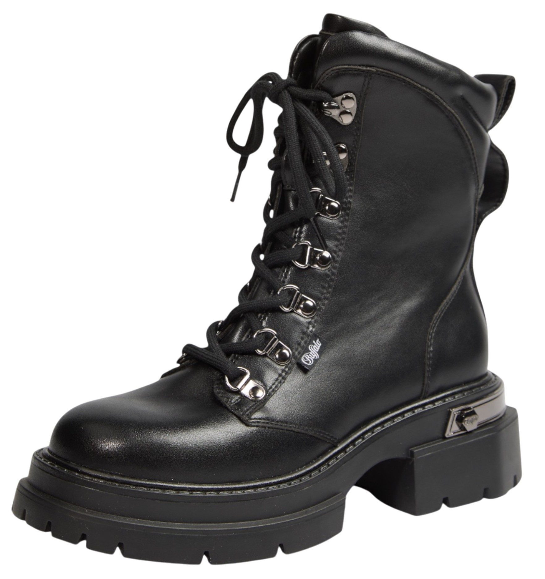 Buffalo PD00018404 Vanta Lace UP Mid Black Stiefelette