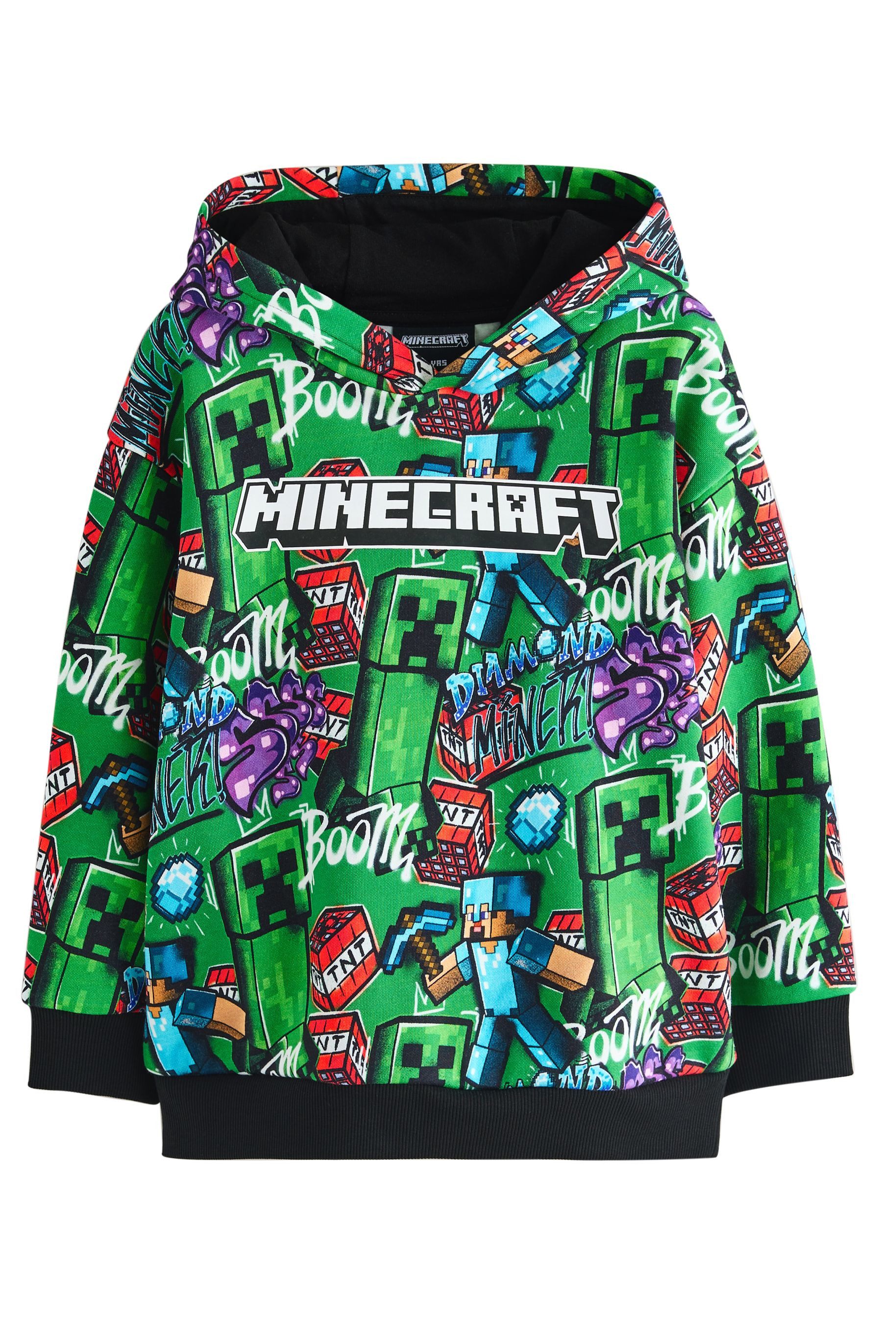 Next Kapuzensweatshirt Lizenziertes Kapuzensweatshirt Minecraft (1-tlg)