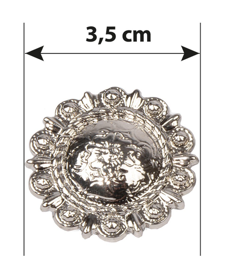 mit 3.5 cm Niete - - Concho Concho Schraube, Conchos Tini Western Shirts