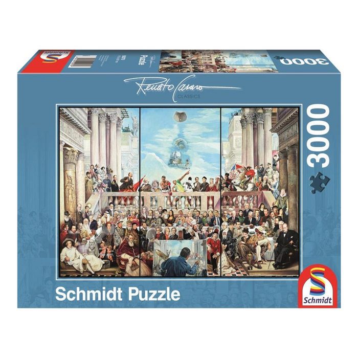 Schmidt Spiele Puzzle So vergeht der Ruhm der Zeit Renato Casaro 3000 Puzzleteile NV11923