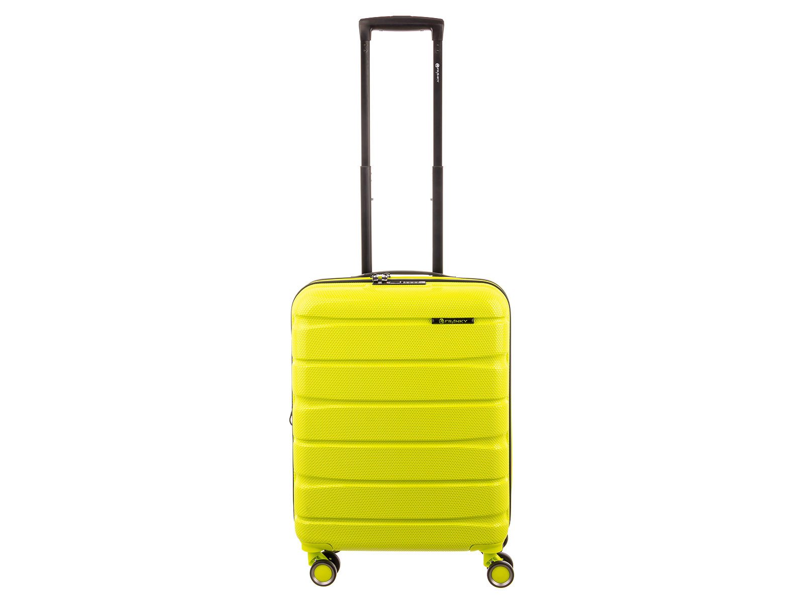 Franky Handgepäckkoffer ABS13 55er Trolley Hartschale, 4 Rollen, Dehnfalte