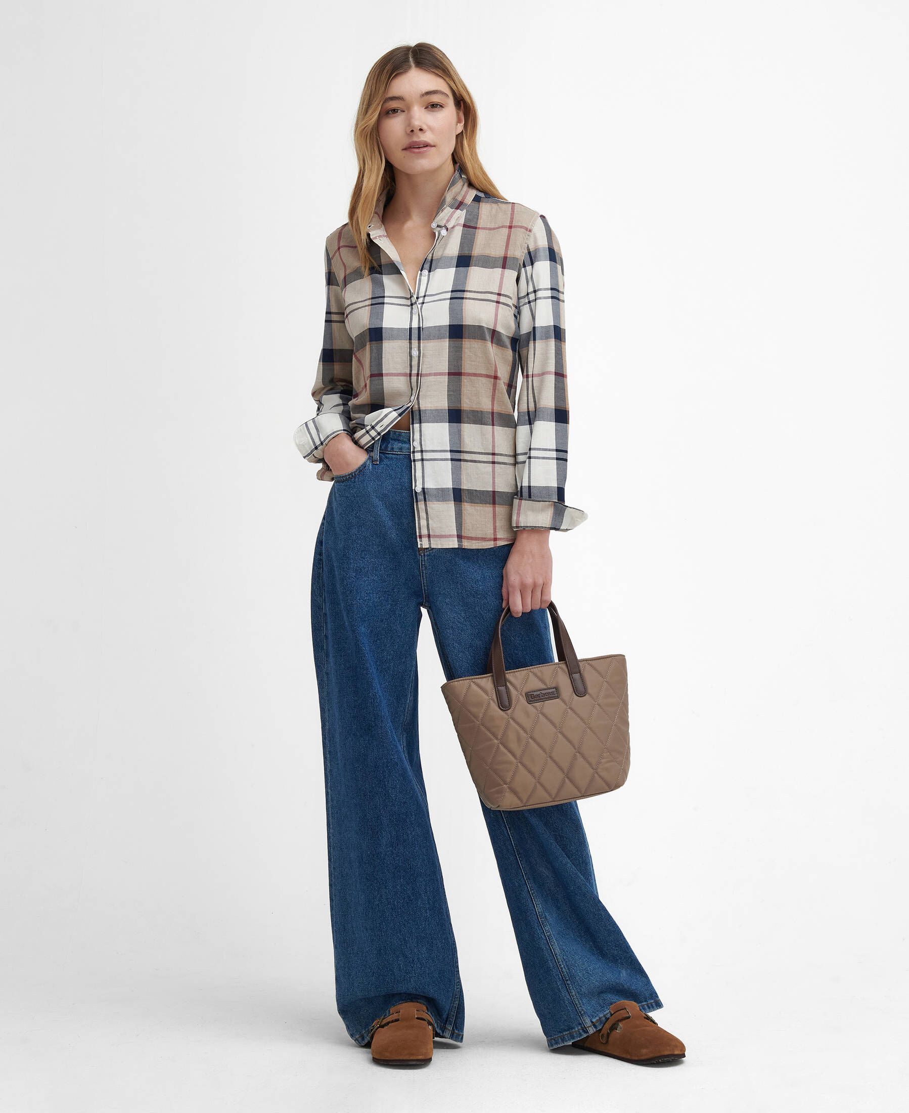 Barbour Klassische Bluse Damen Hemdbluse aus günstig online kaufen