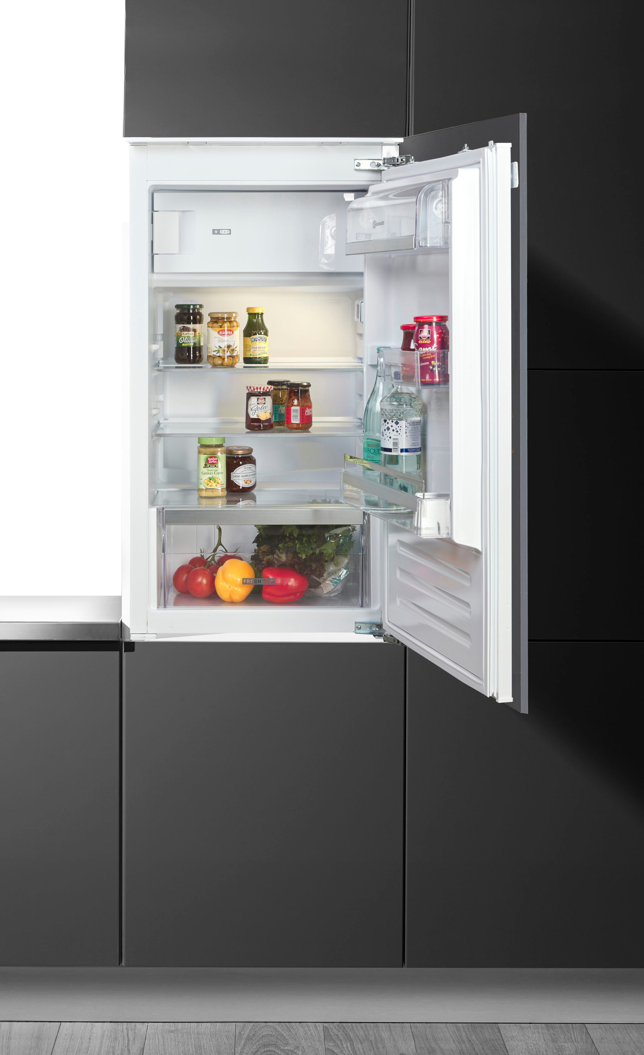 BAUKNECHT Einbaukühlschrank KSI 10GF3, 102 cm hoch, 55,7 cm breit