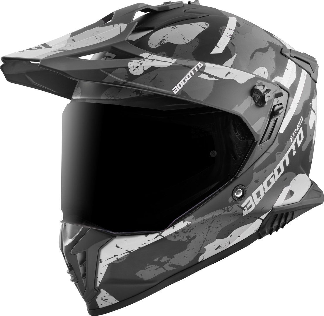 Motocrosshelm FG-601 Sniper Fiberglas Enduro Helm